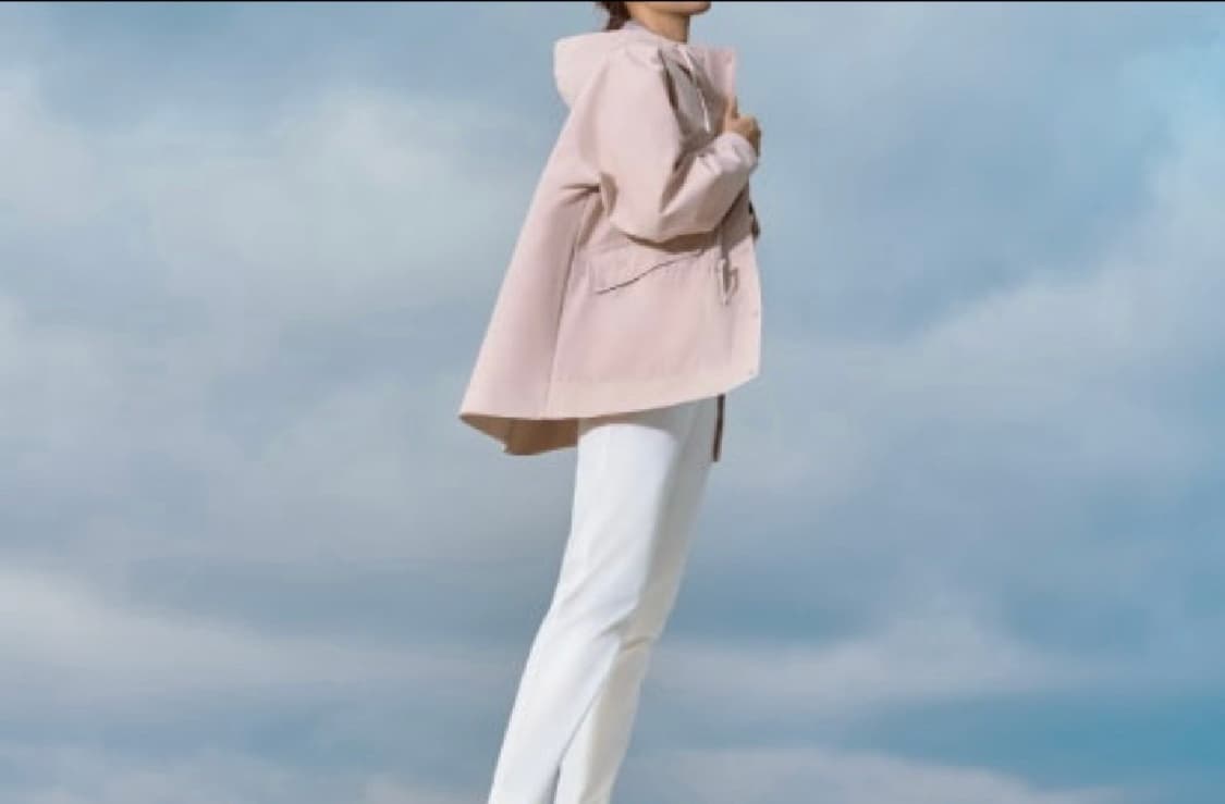 새상품급 코오롱 오버핏 웨더코트자켓 여성 sm 상품이미지2