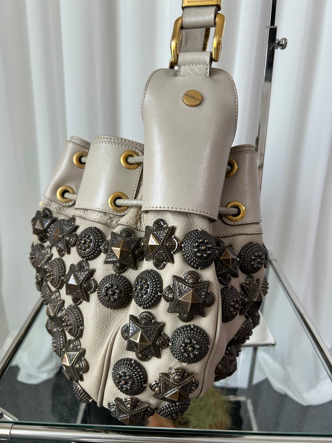 버버리 프로섬 스터드 메이슨 워리어 호보백 상품이미지5