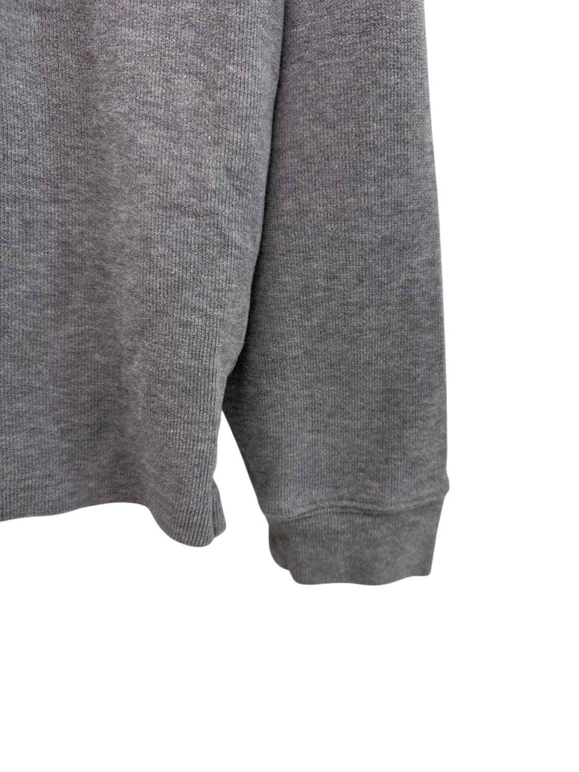 폴로 반집업 니트 그레이 (L~XL)  상품이미지5