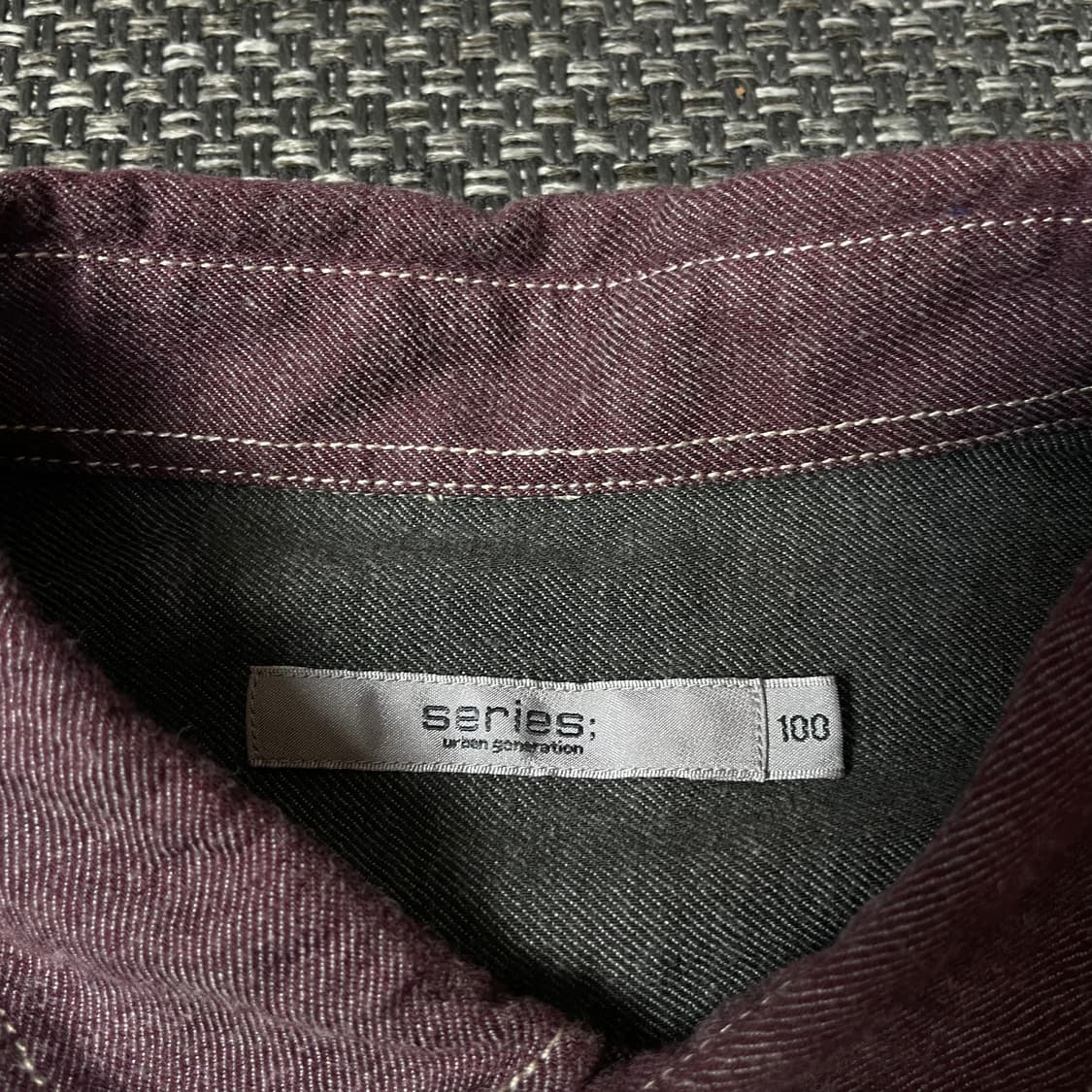 시리즈 빈티지핑크 원포켓 긴팔 셔츠 100 상품이미지4