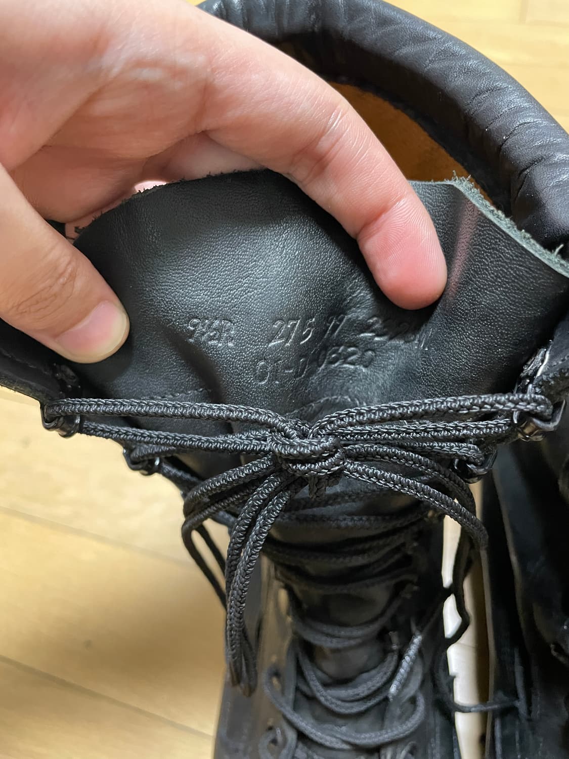 275 베르빌 미군 전투화 상품이미지3