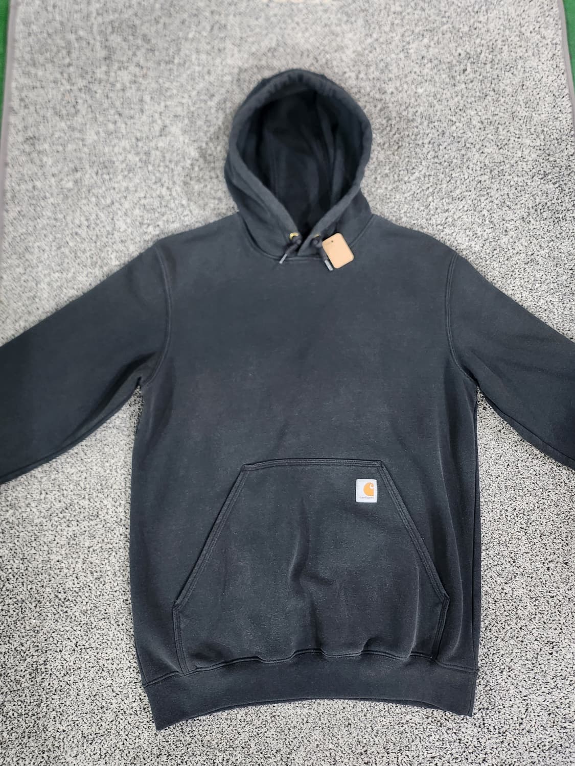 칼하트(Carhartt) 블랙 후드 티셔츠 상품이미지1