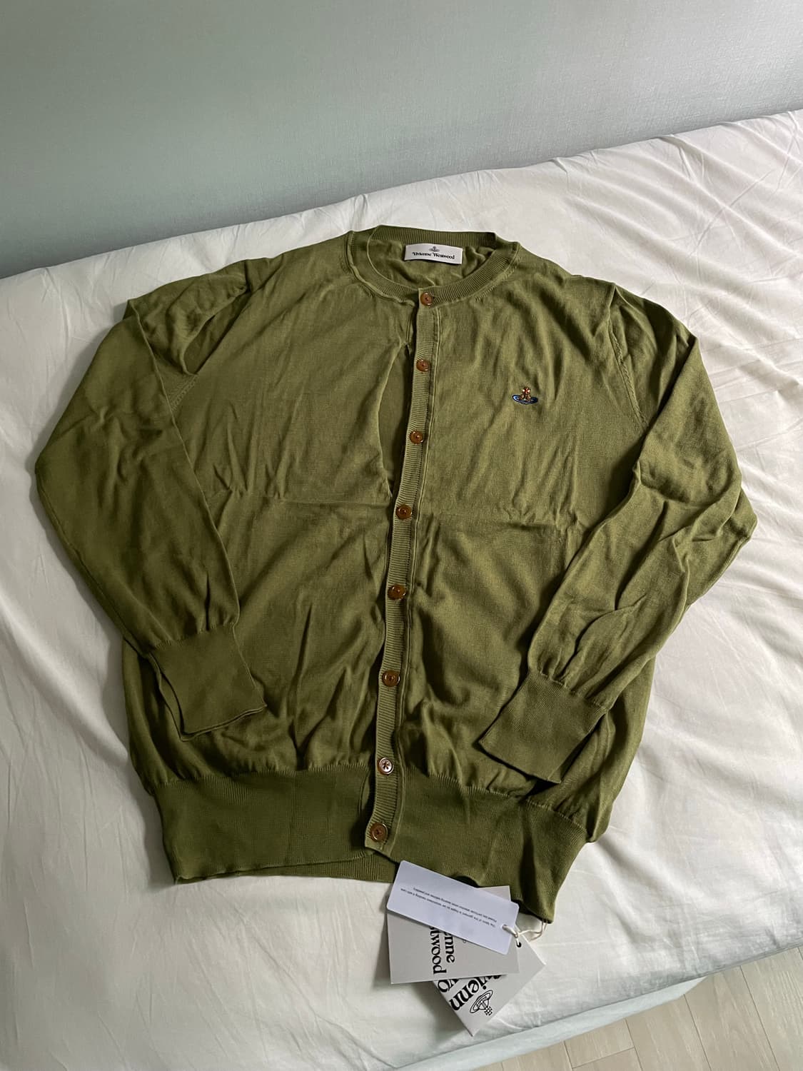 비비안웨스트우드 디스트레스 가디건 XL 상품이미지2