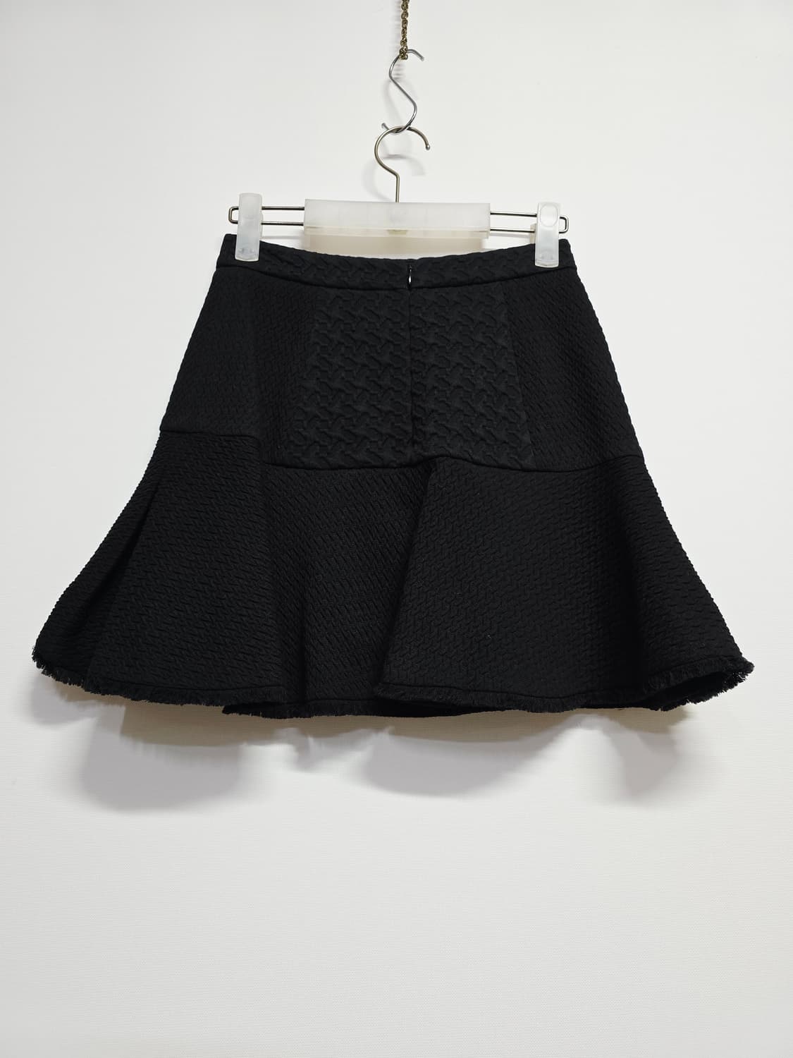 SJSJ 블랙 플레어 미니 스커트 상품이미지4