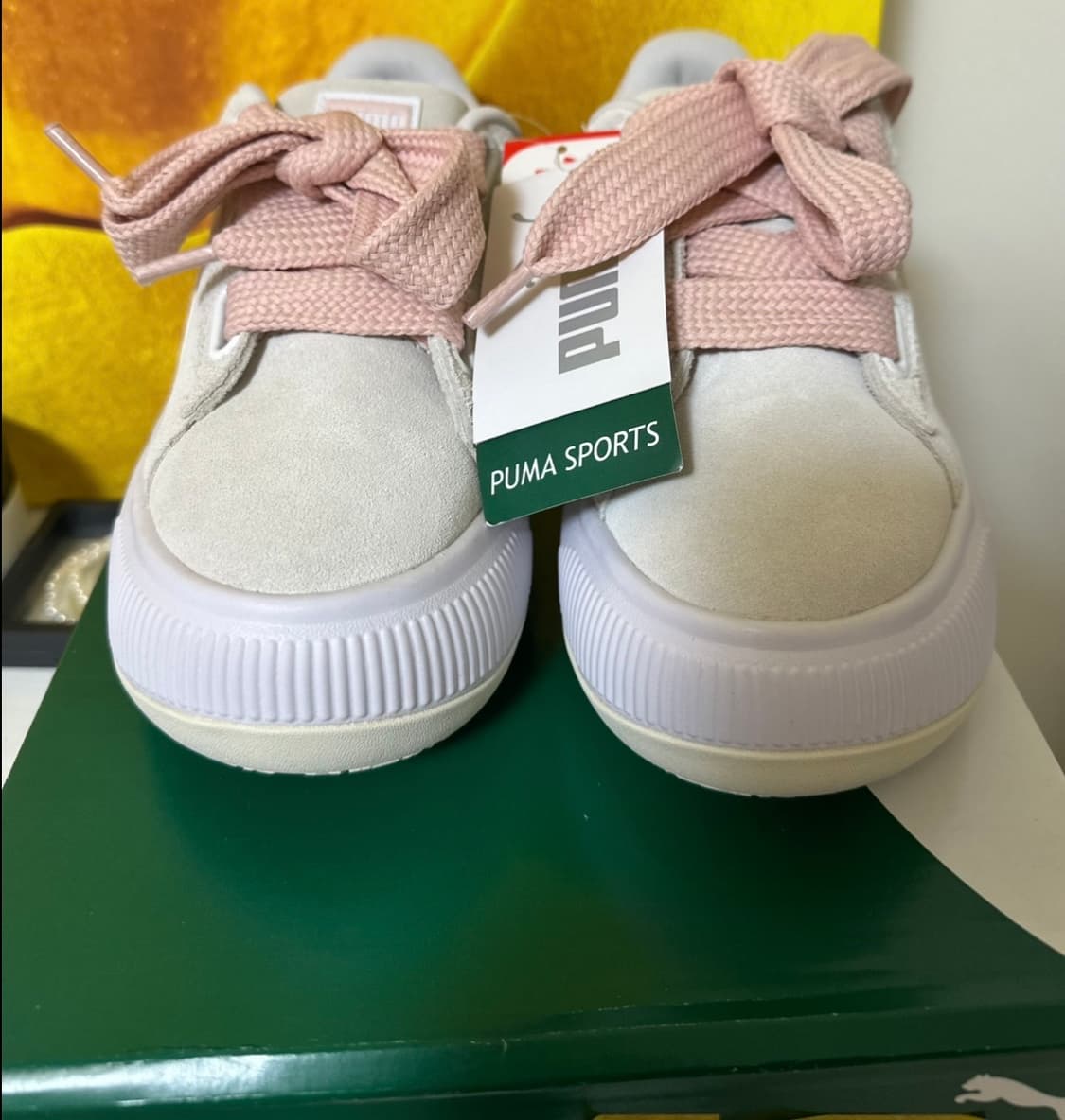 PUMA 푸마 스웨이드 마유 베이지 핑크 우먼스 상품이미지2