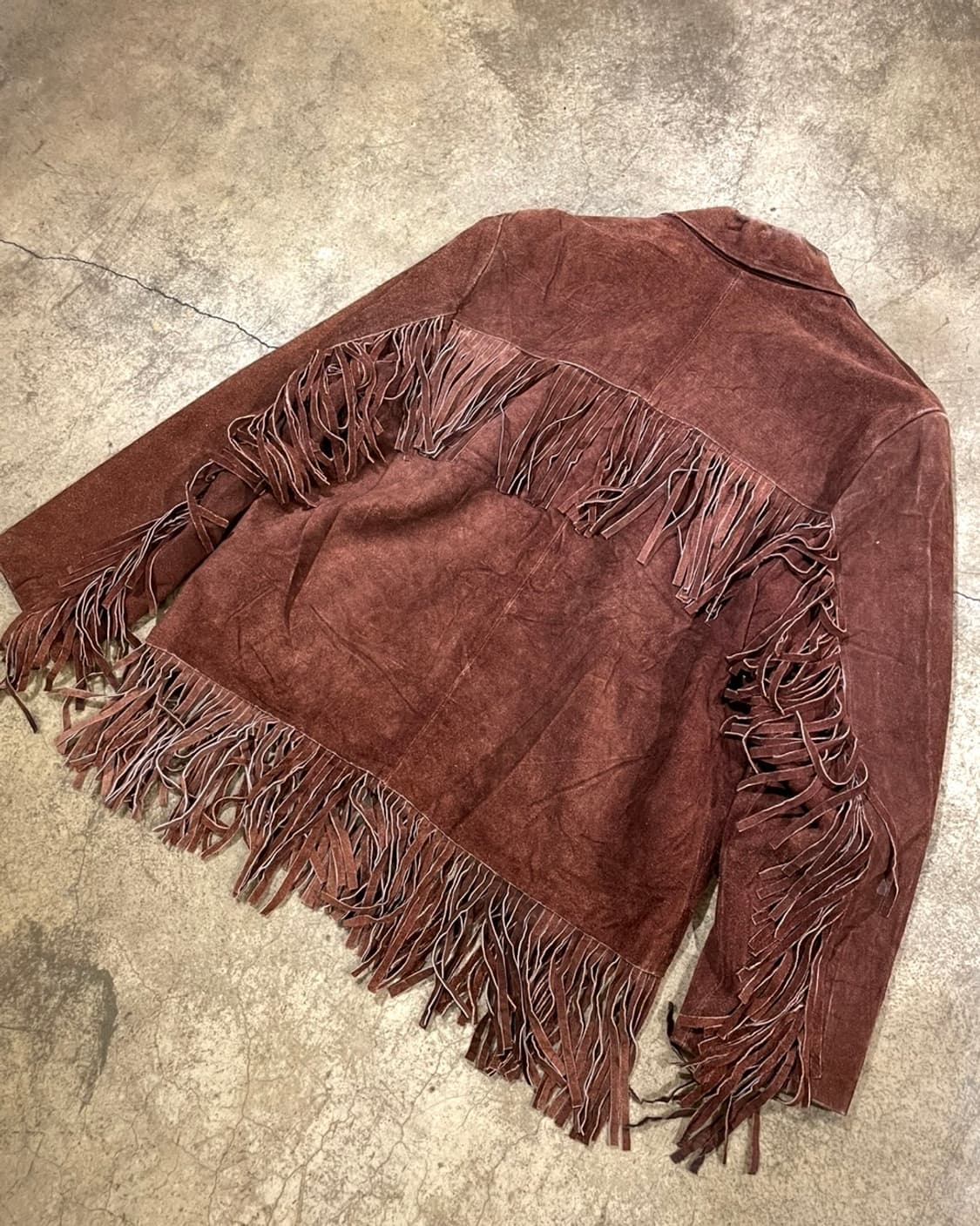 스웨이드 프린지 디테일 웨스턴 자켓 (B5114) 상품이미지8