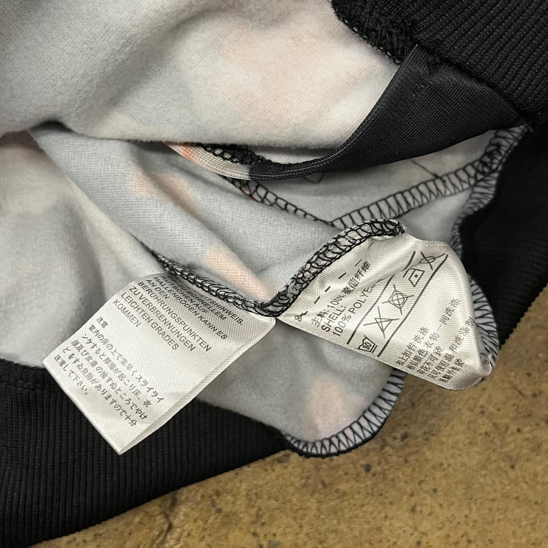 [정품/36] 아디다스 플라워 블랙 트랙탑 자켓 져지 b10 상품이미지6