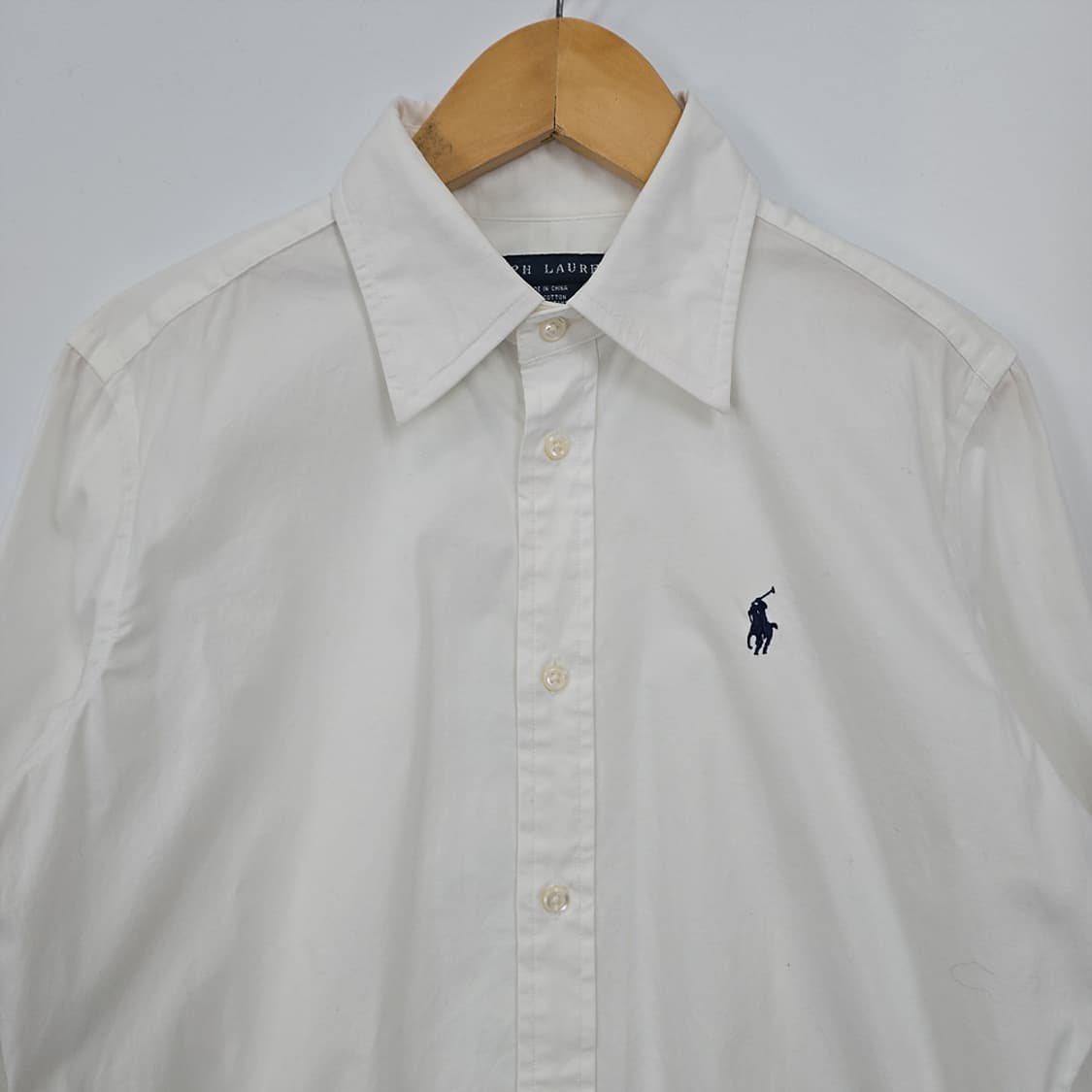 여성 랄프로렌 Ralph Lauren 슈퍼슬림핏 화이트 셔츠 6 상품이미지2