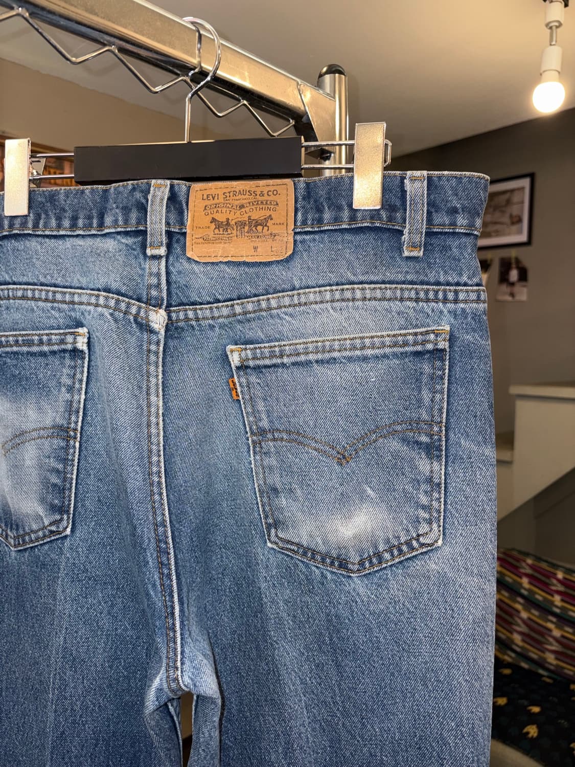 90’s Levi’s 517 USA flare denim pants 상품이미지9