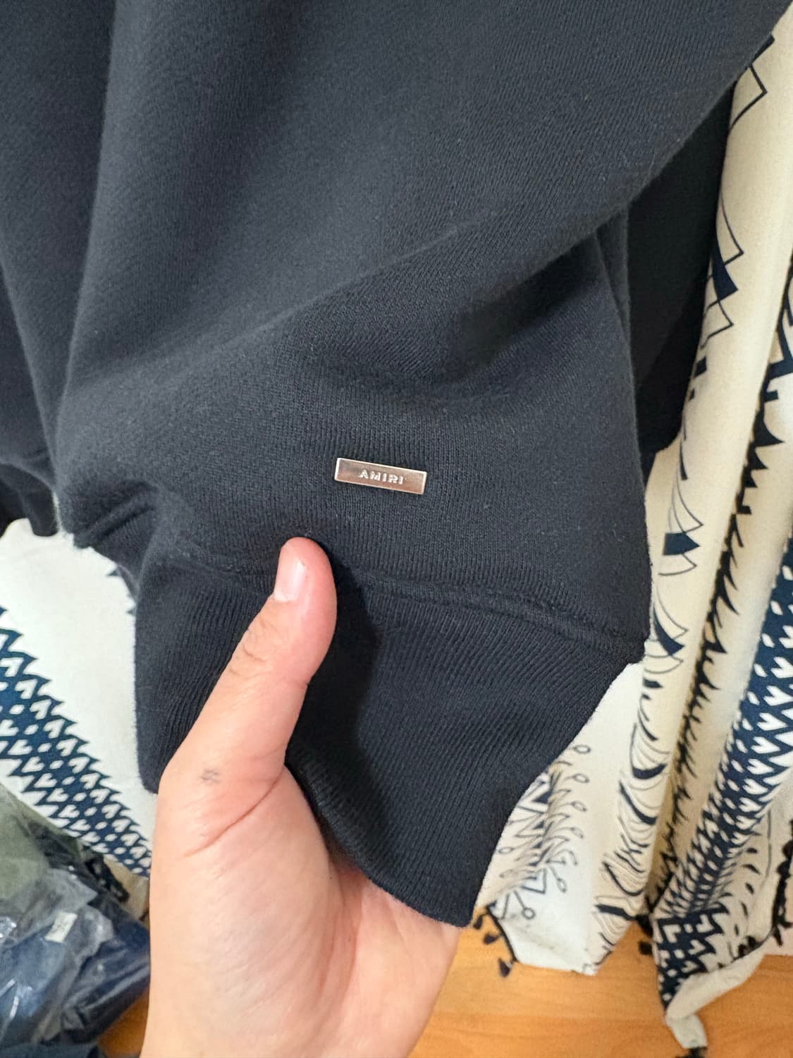 아미리 Men's Black Sweatshirt 상품이미지8