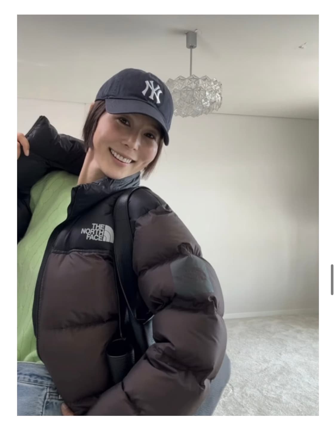 노스페이스 노벨티 눕시 에어 RDS 다운자켓 브라운 XS 상품이미지3