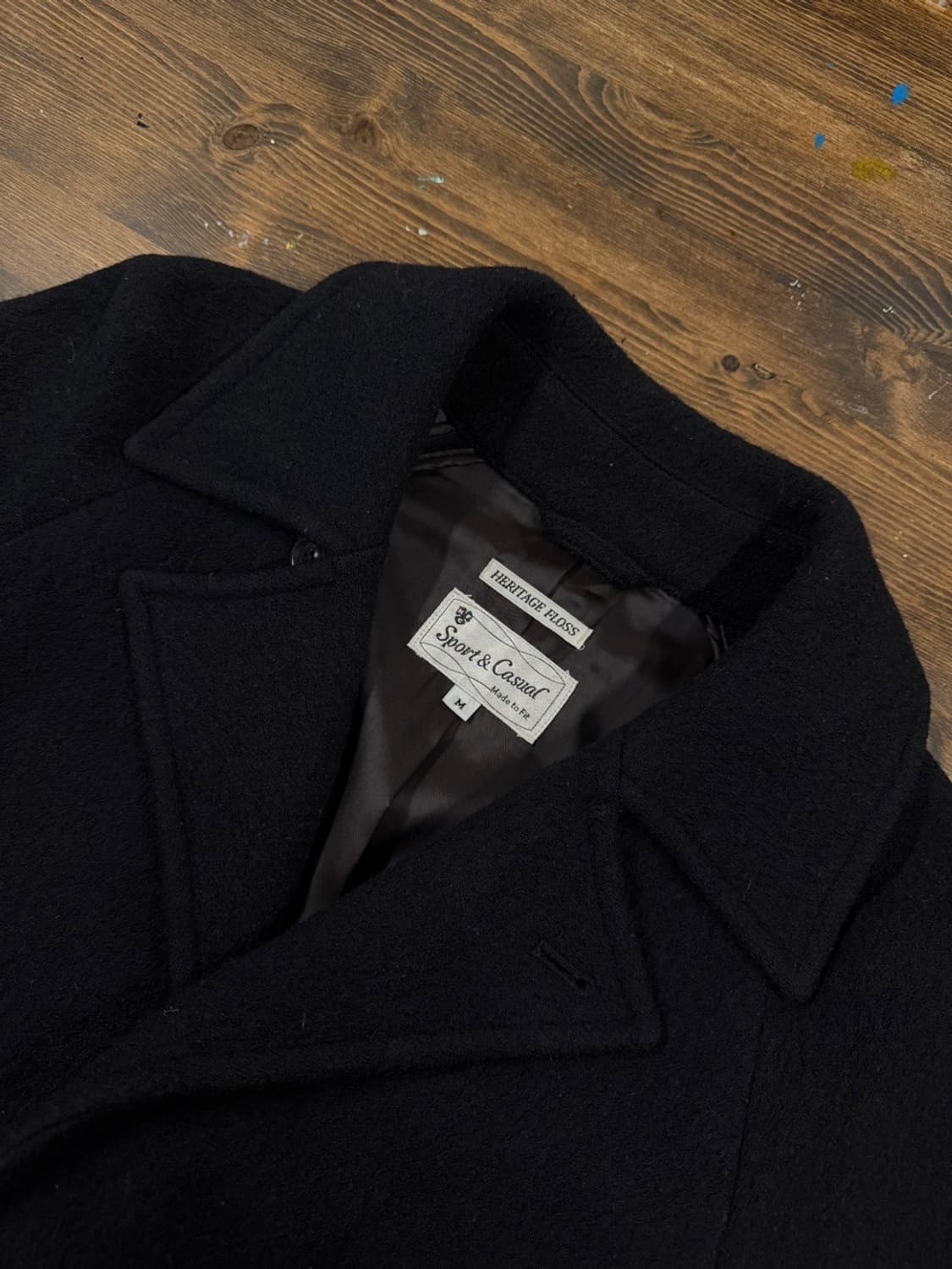 헤리티지 플로스 래글런코트 남성 슬림100 상품이미지5