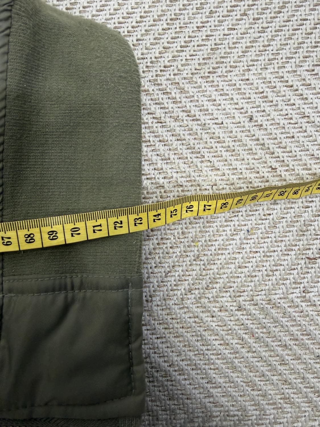 정품) USAIRFORCE 항공 MA-1 자켓 카키 XL 상품이미지9