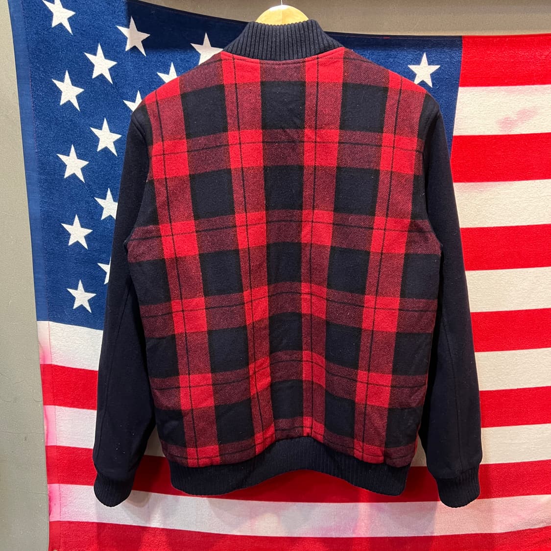 라코스테 레드체크 자켓 상품이미지2