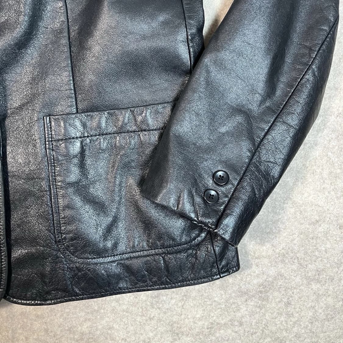 올드 갭 레더 블레이저 상품이미지5