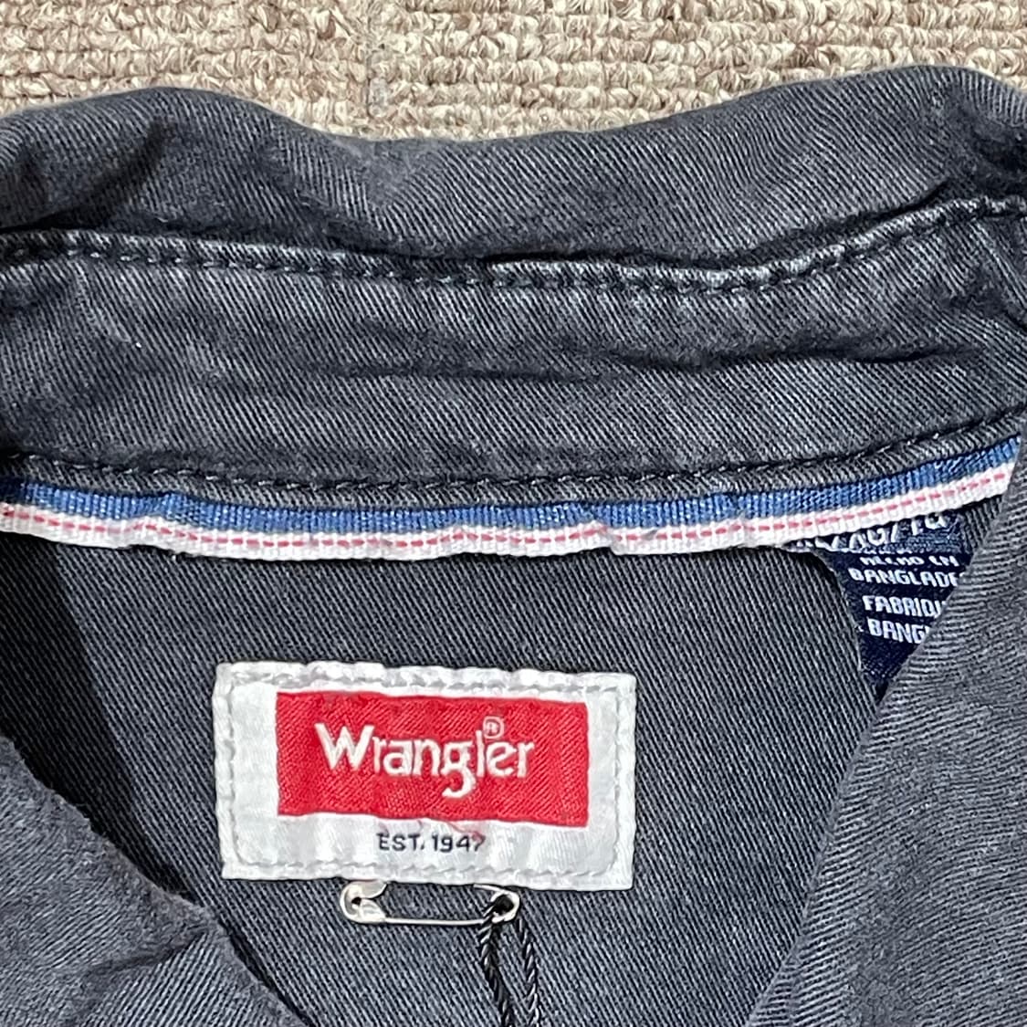 (XL) Wrangler 랭글러 코튼 데님 셔츠   상품이미지4