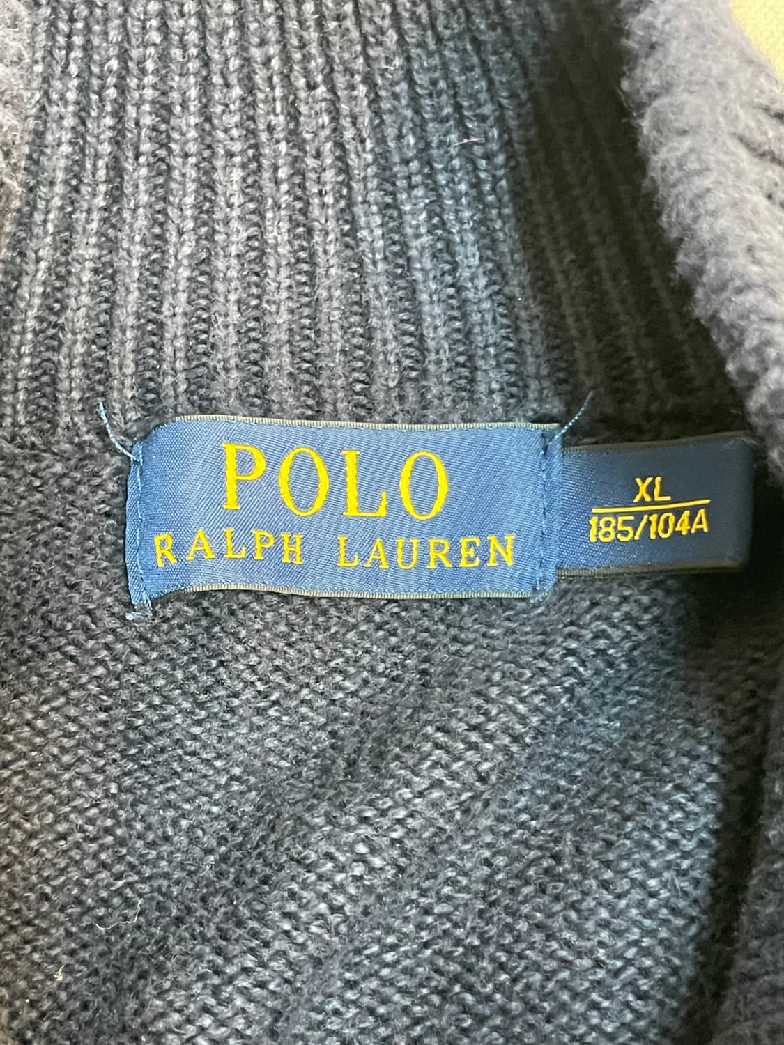 폴로 반집업 니트 상품이미지4