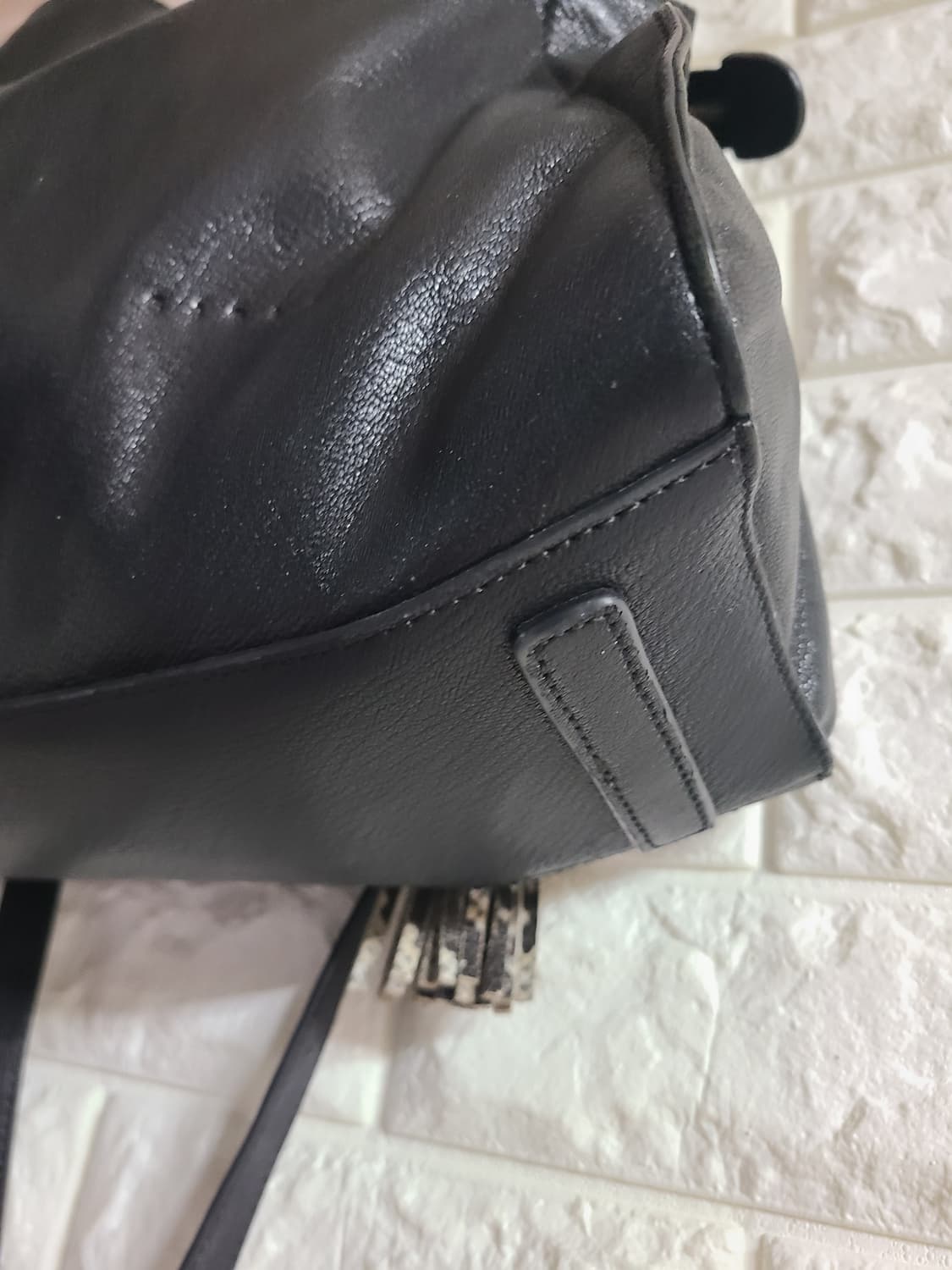 시슬리 가죽 체인 숄더백 상품이미지5