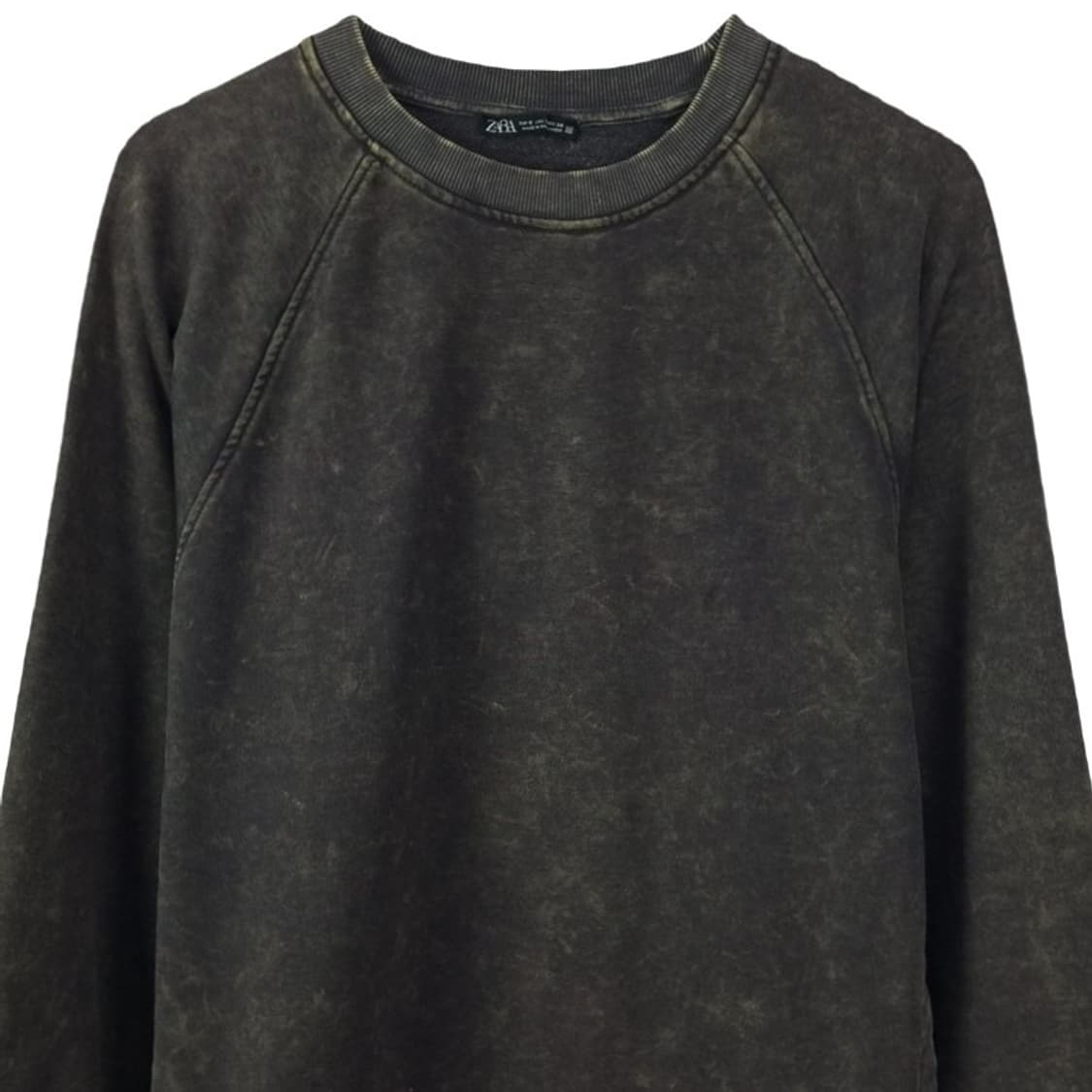 [자라] 빈티지 크랙 가공 맨투맨 M18880 상품이미지4