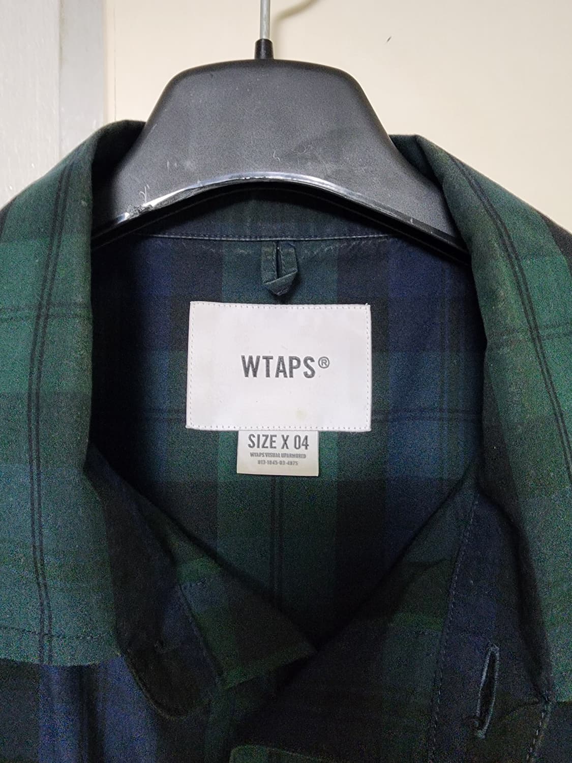 더블탭스 블랙와치 반팔 셔츠 4 상품이미지2