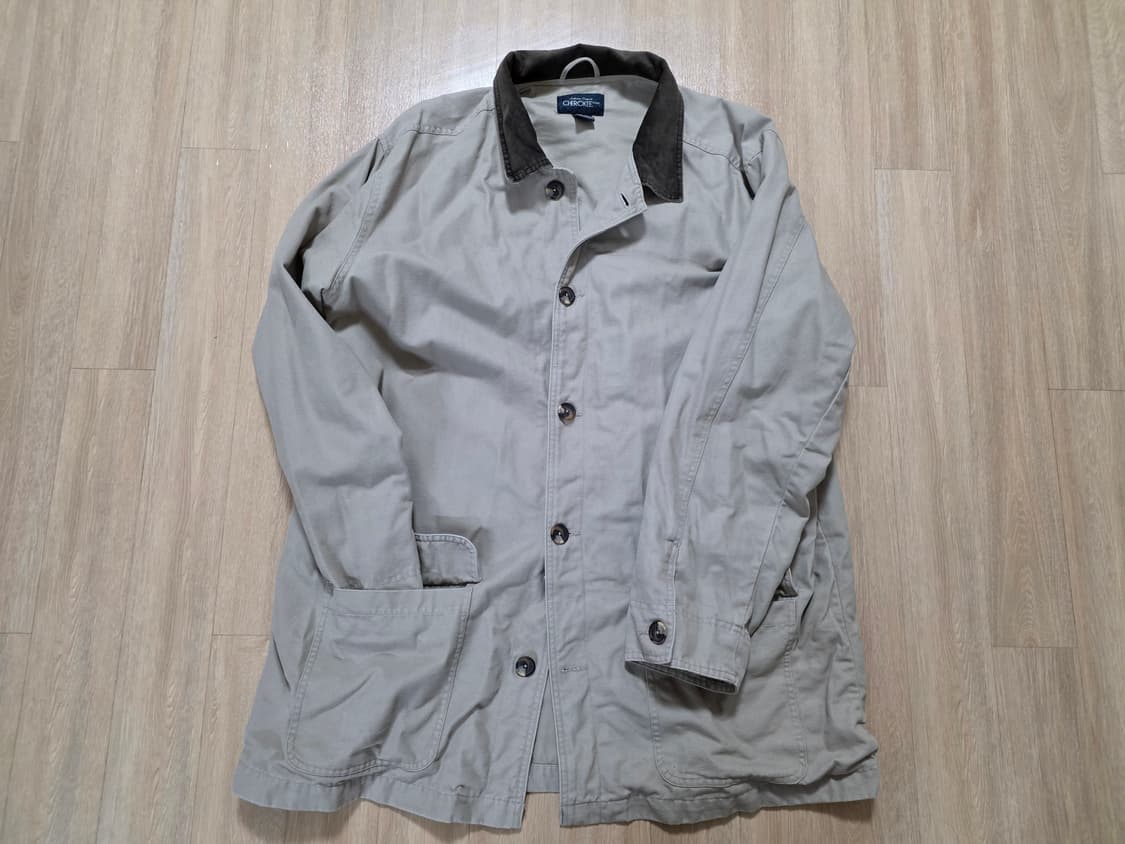 체로키 코듀로이카라 헌팅 자켓 베이지 상품이미지2