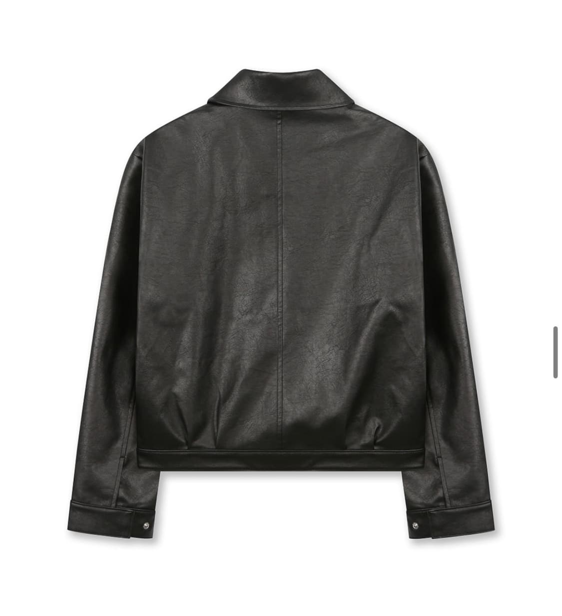 비슬로우 크롭 가죽자켓 M사이즈 상품이미지2