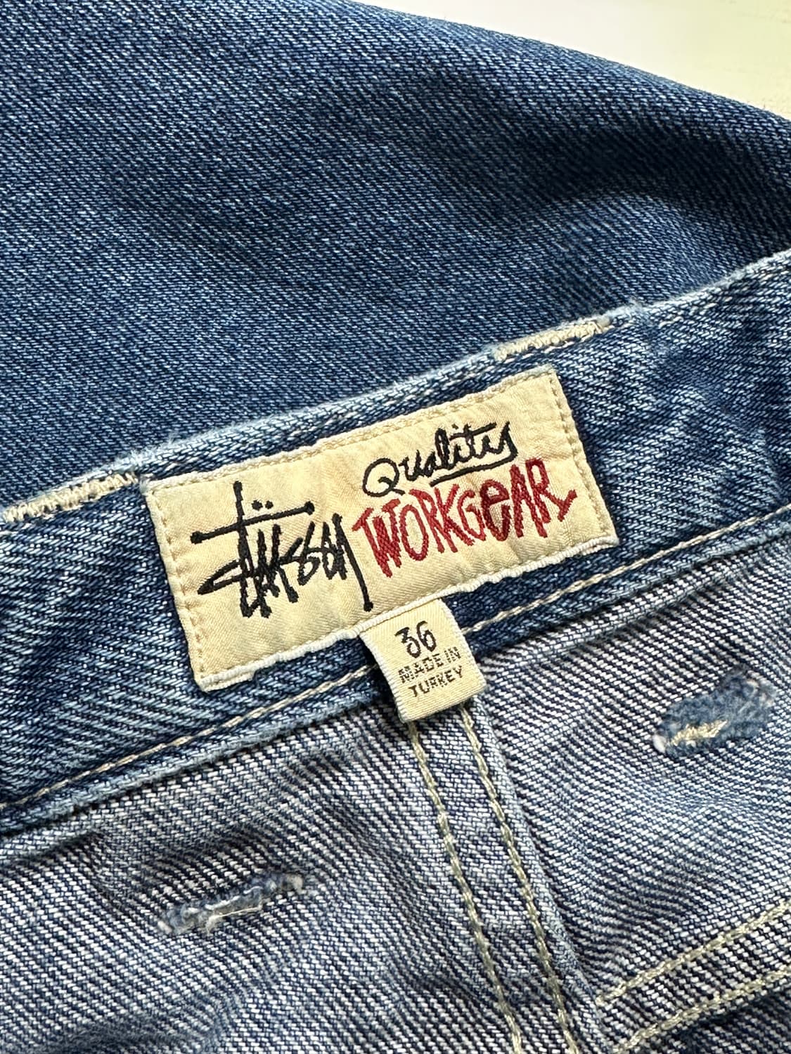 스투시 더블니 청바지 카펜더 워크팬츠 36사이즈 상품이미지4