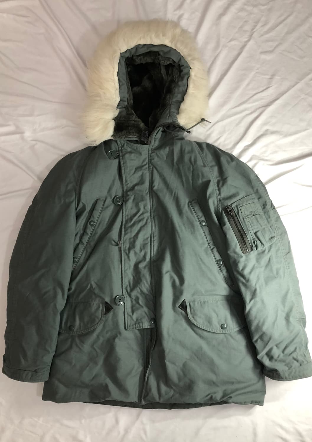 90s usa오리지널 n3b green brier m사이즈 100~105 상품이미지2