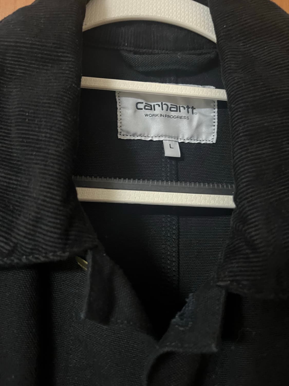 칼하트 WIP 미시건 초어 코트 블랙 L 상품이미지3