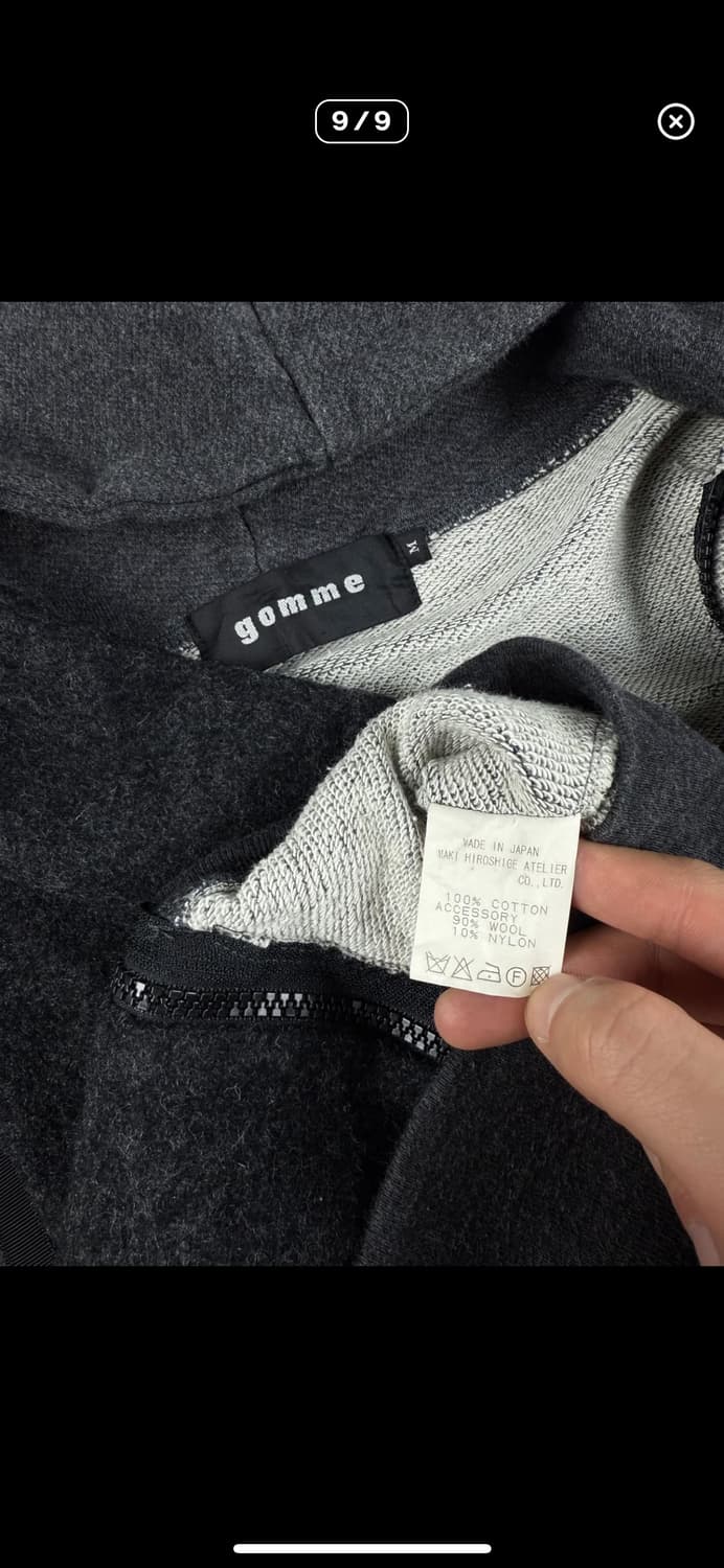 gomme 하이넥 후드집업 자켓 상품이미지8