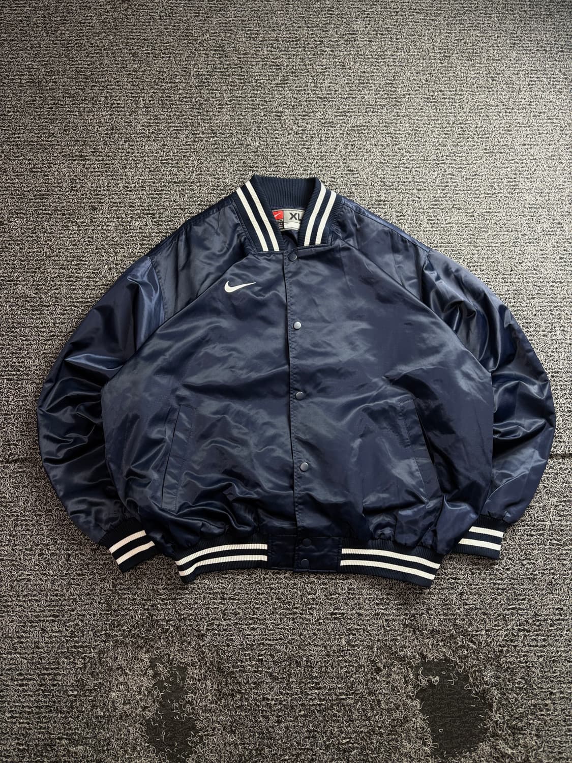 나이키 스우시 사틴 스타디움 바시티 자켓 3346 상품이미지2