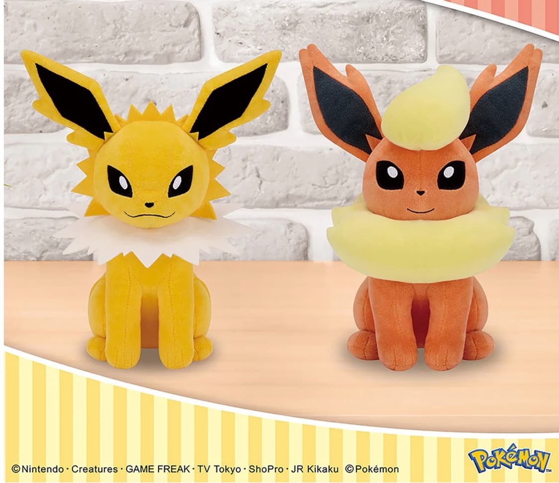 일본 반다이 포켓몬 쥬피썬더 봉제인형 25cm 상품이미지6