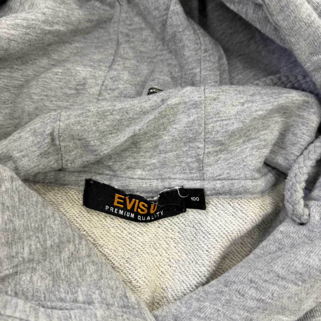 100 에비수 여성 빅로고 후드집업 0128H1 상품이미지3