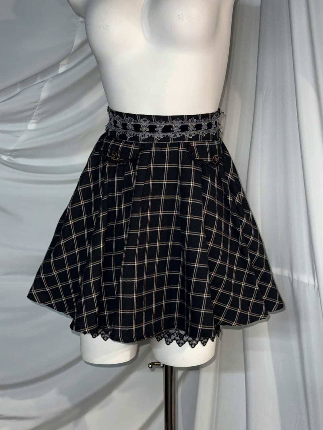 Axes Femme 엑시즈팜 고스 고딕 오리엔탈 공겜여주깔 코디세트 상품이미지2