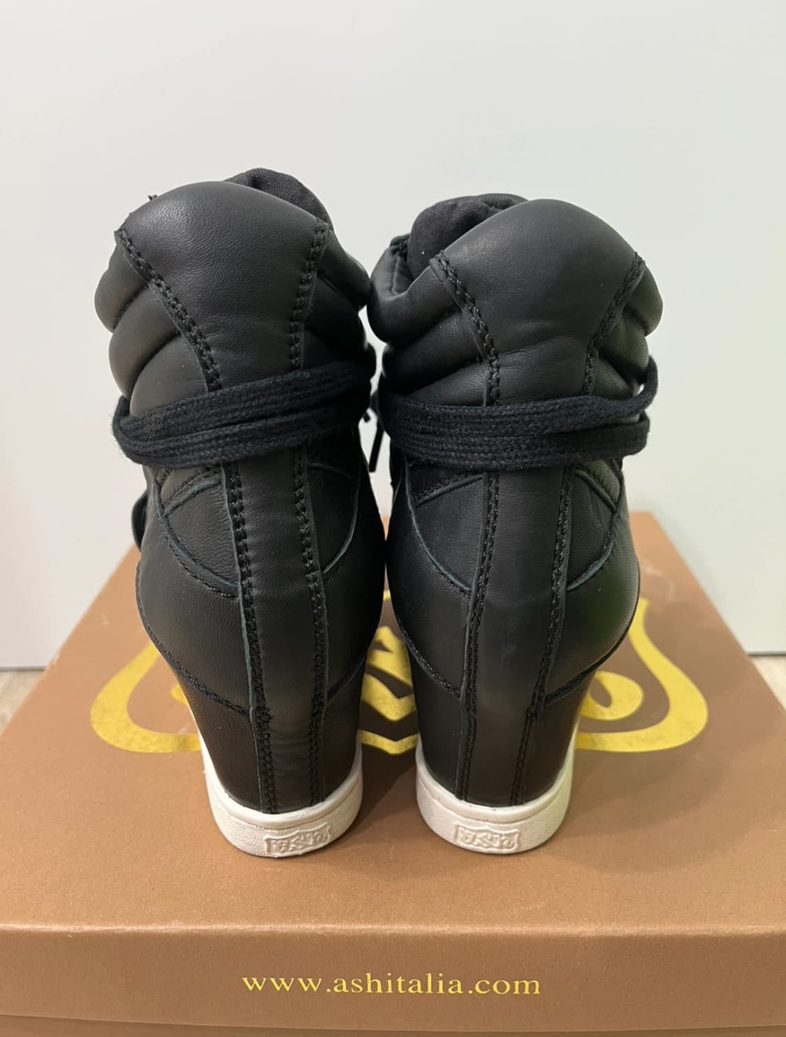 Ash 쿨터 레더 하이탑 38 새상품 상품이미지3