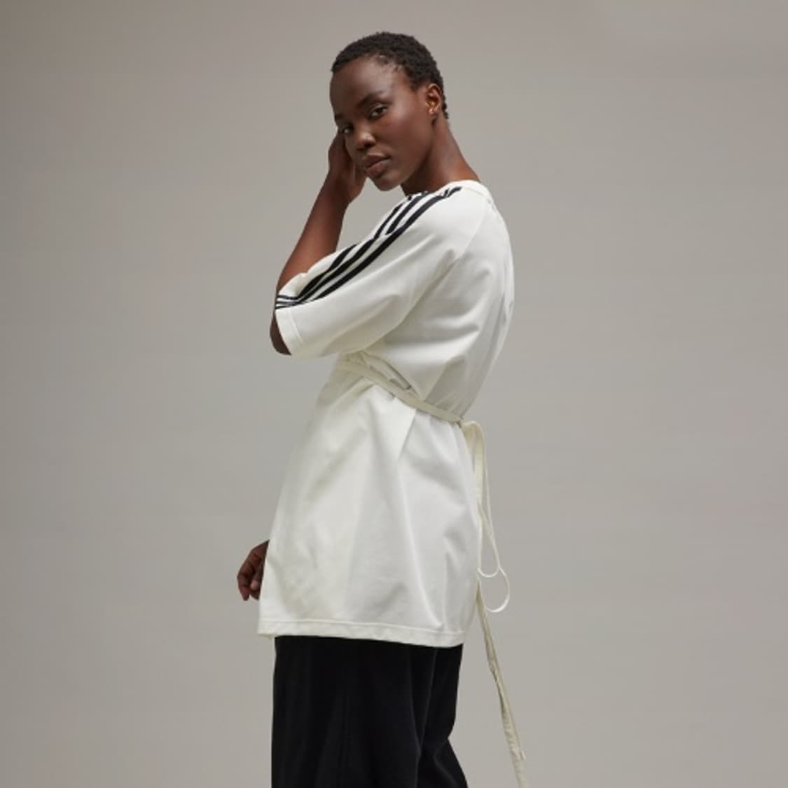 Sailor closure shirt off white 상품이미지2