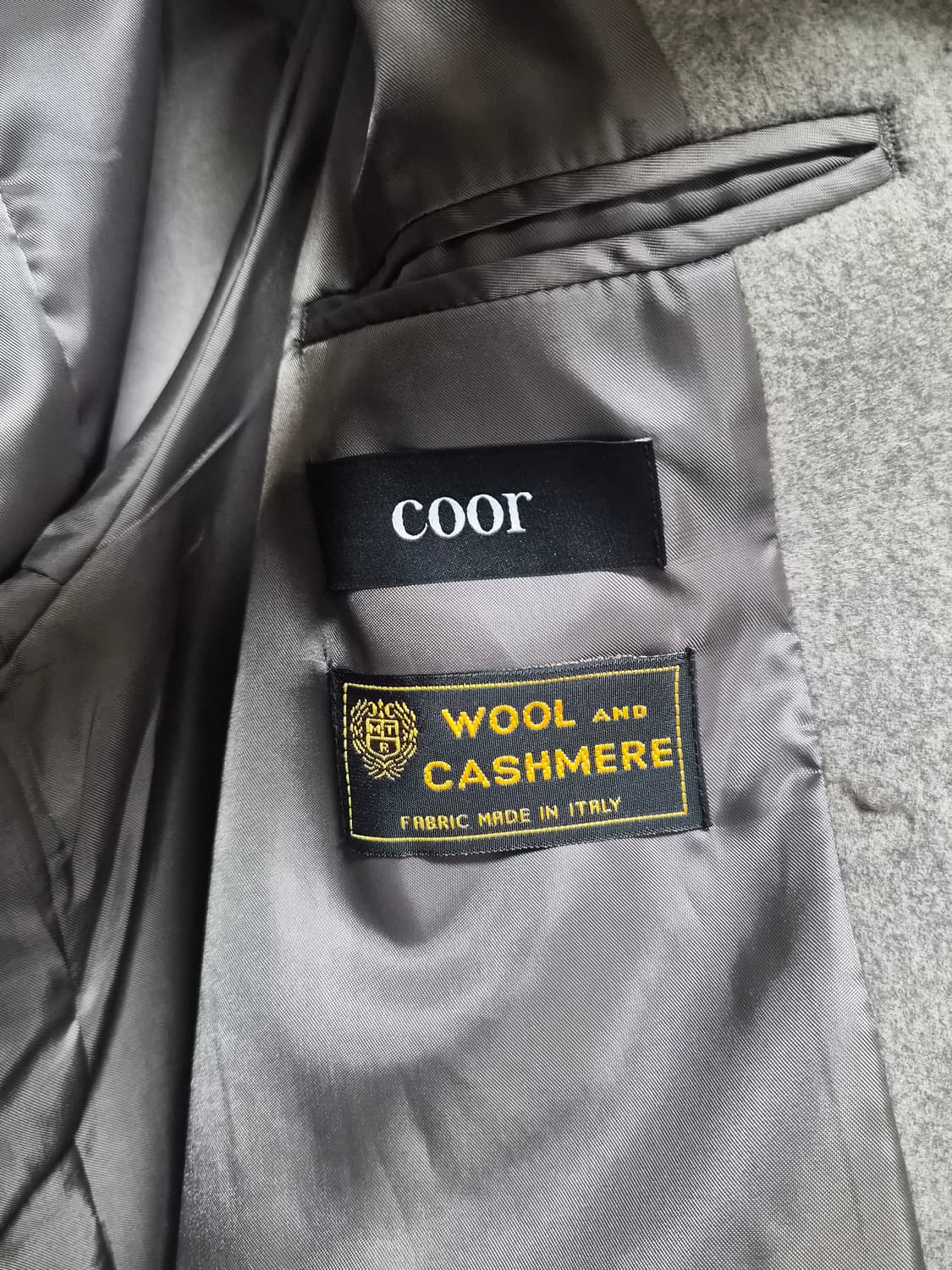 쿠어 발마칸 코트 멜란지토프 L사이즈 상품이미지3