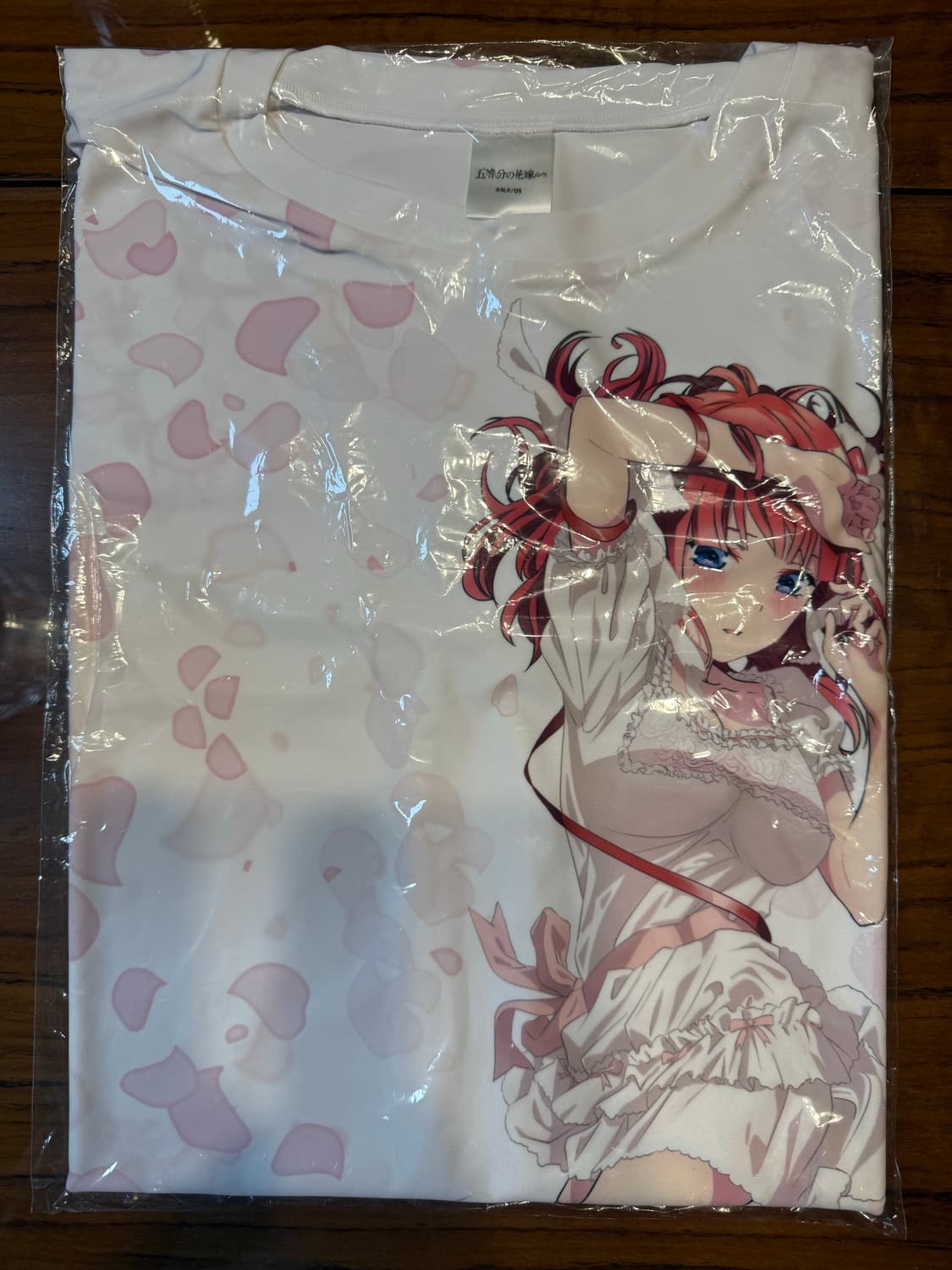 5등분의 신부 풀그래픽 티셔츠 - 나카노 니노 상품이미지2