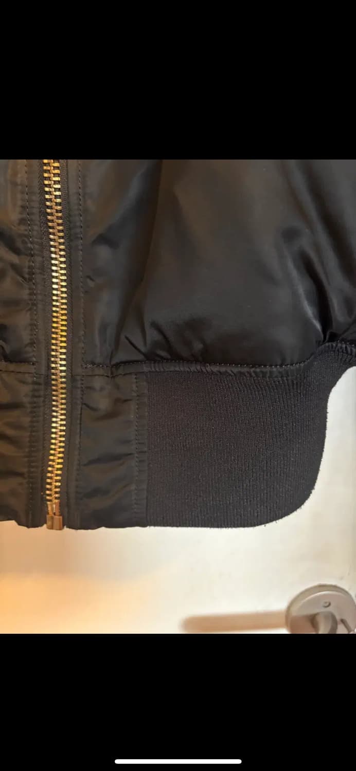 알파인더스트리 ma-1 블랙 S 상품이미지7