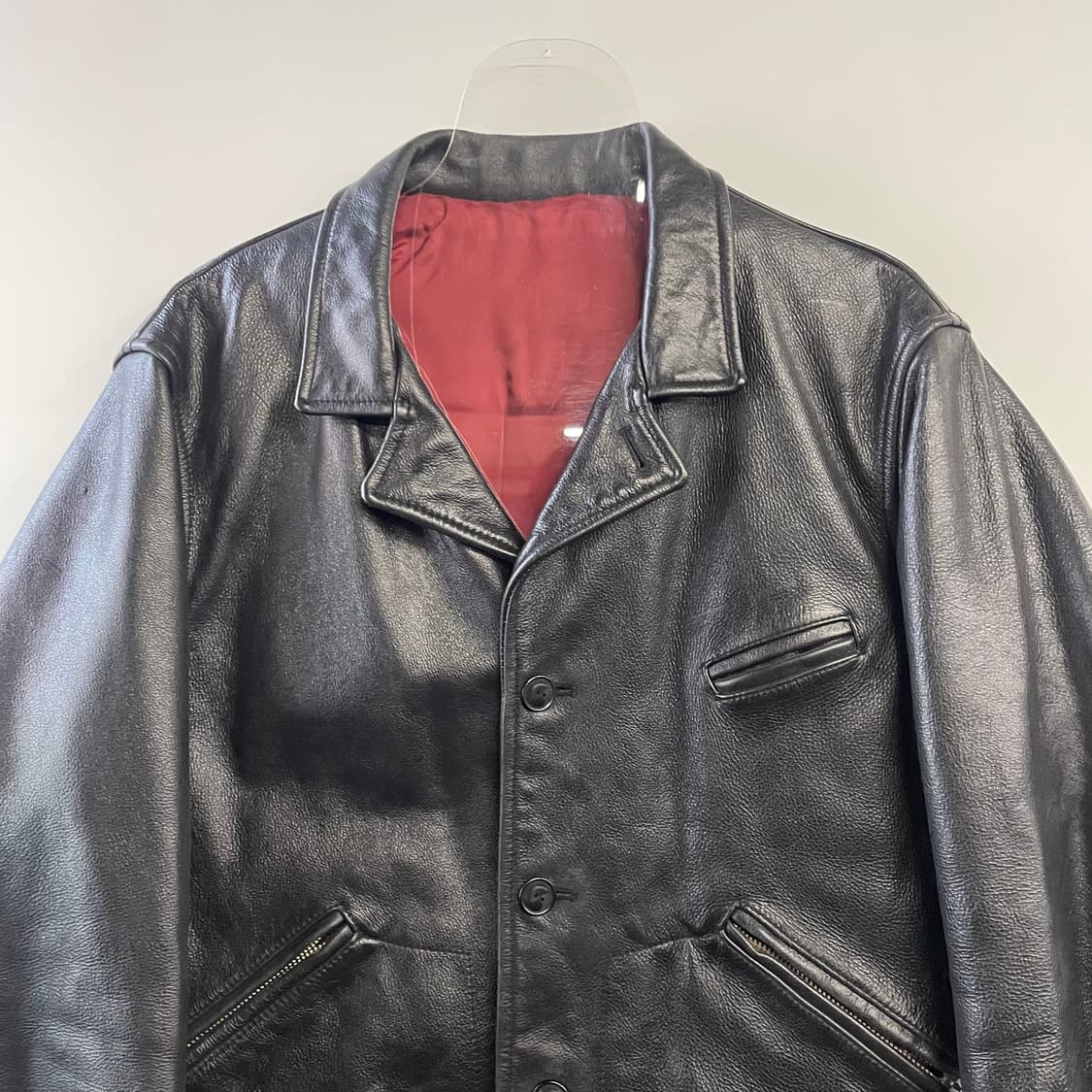 15s 네이버후드 가죽 스포츠자켓 상품이미지2