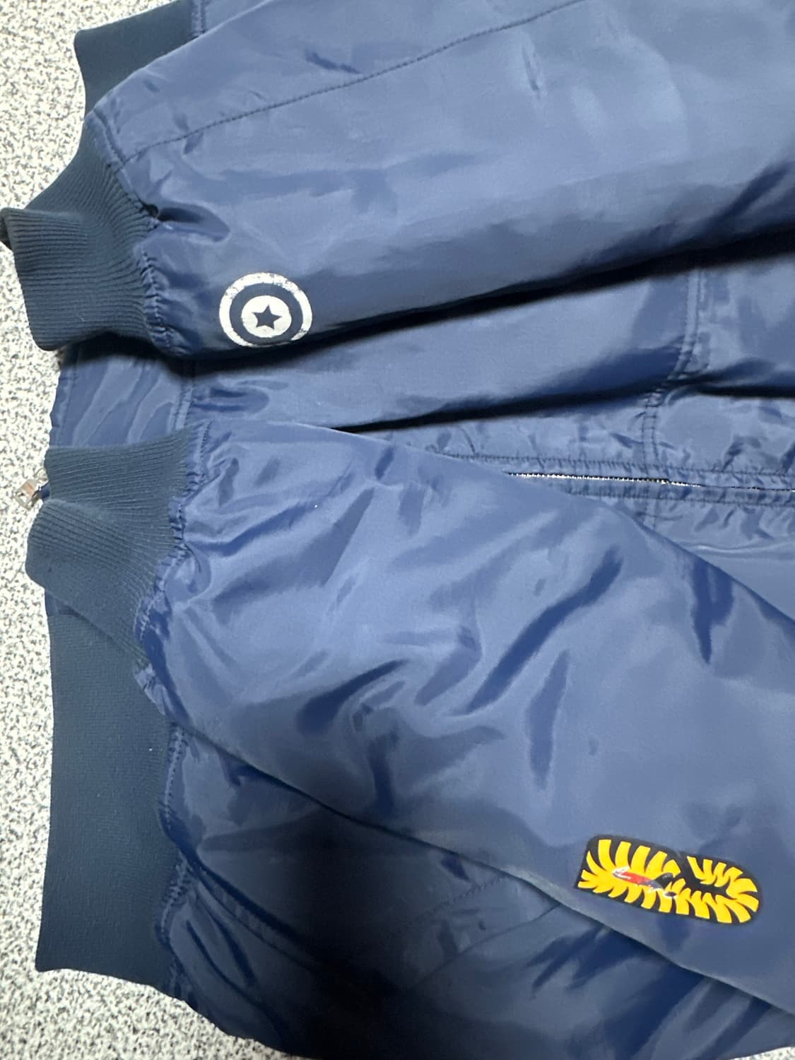 [M] 베이프 점퍼 네이비 상품이미지6