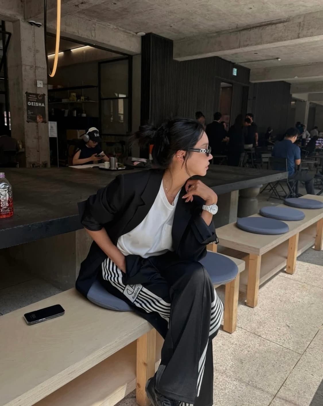 돈비레잇 트랙팬츠(남녀공용 롱 기장) 상품이미지2