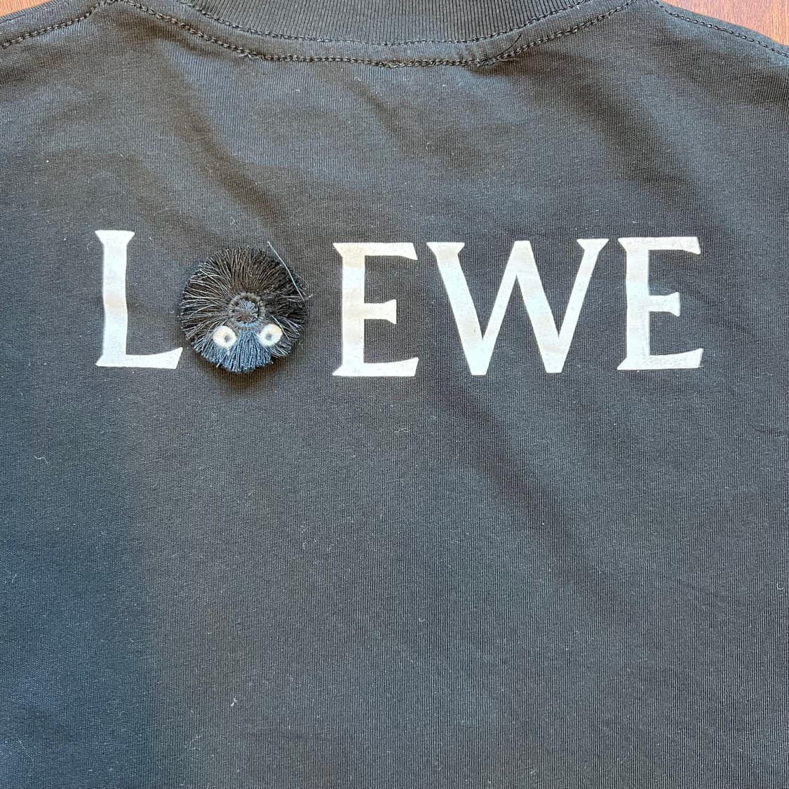 [L]Loewe x 스튜디오 로에베 지브리 카오나시 티셔츠 블랙 상품이미지6