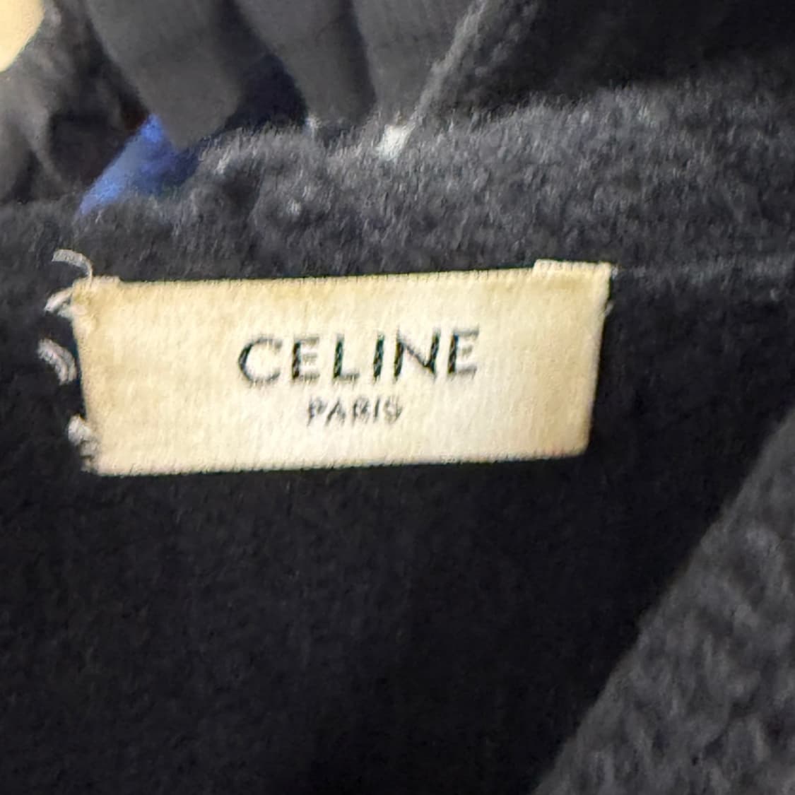 [리오브전포점] 셀린느 리브드 체인로고 니트 후드 상품이미지3