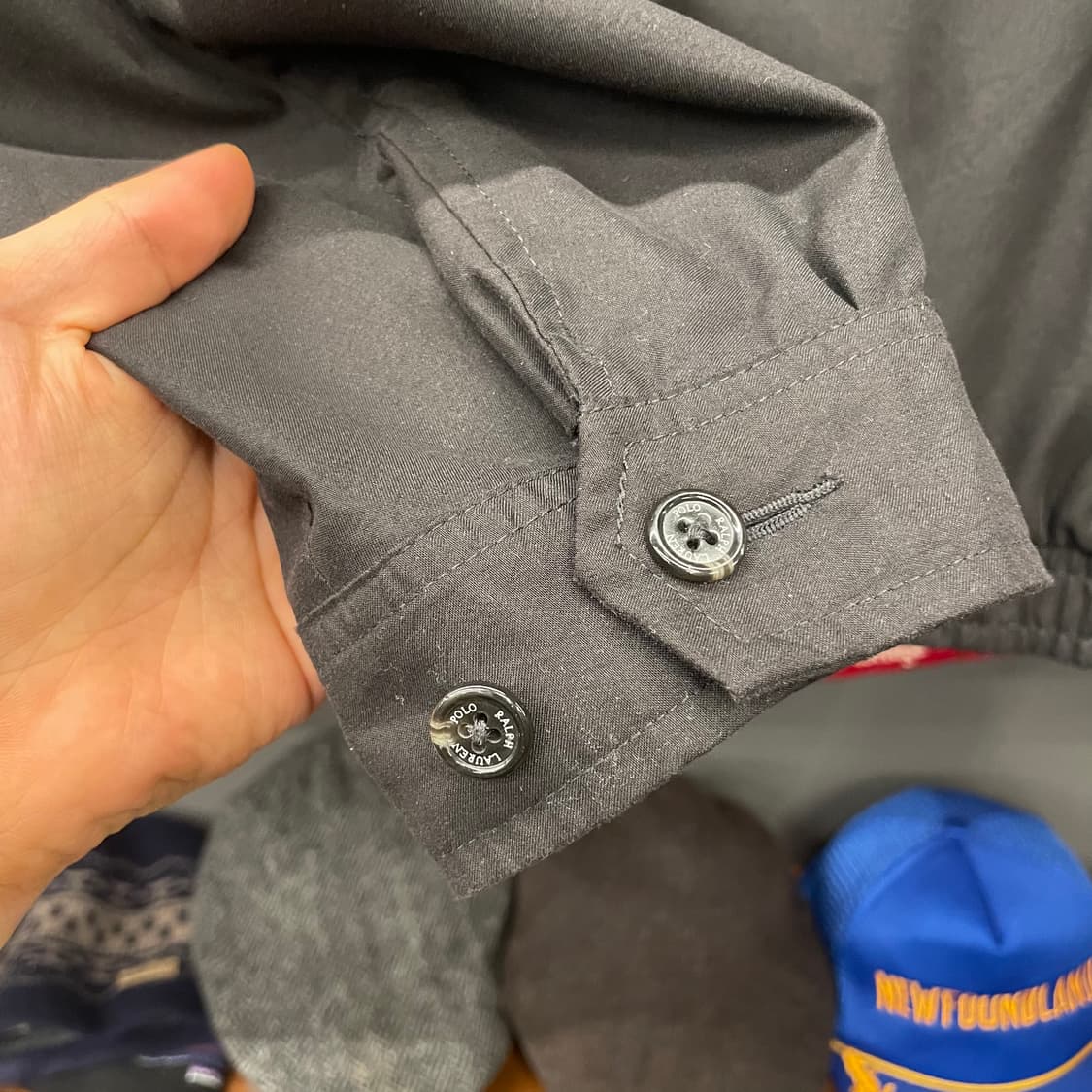 00s 폴로 랄프로렌 체크 라이닝 스윙탑 자켓 컨트리 상품이미지5