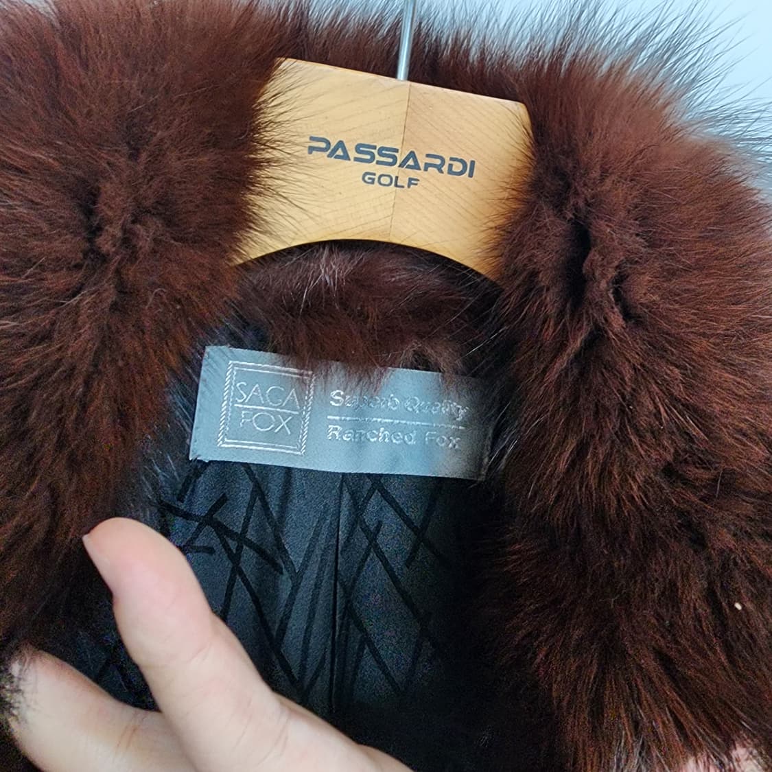 명품 사가 폭스 퍼 베스트 상품이미지7