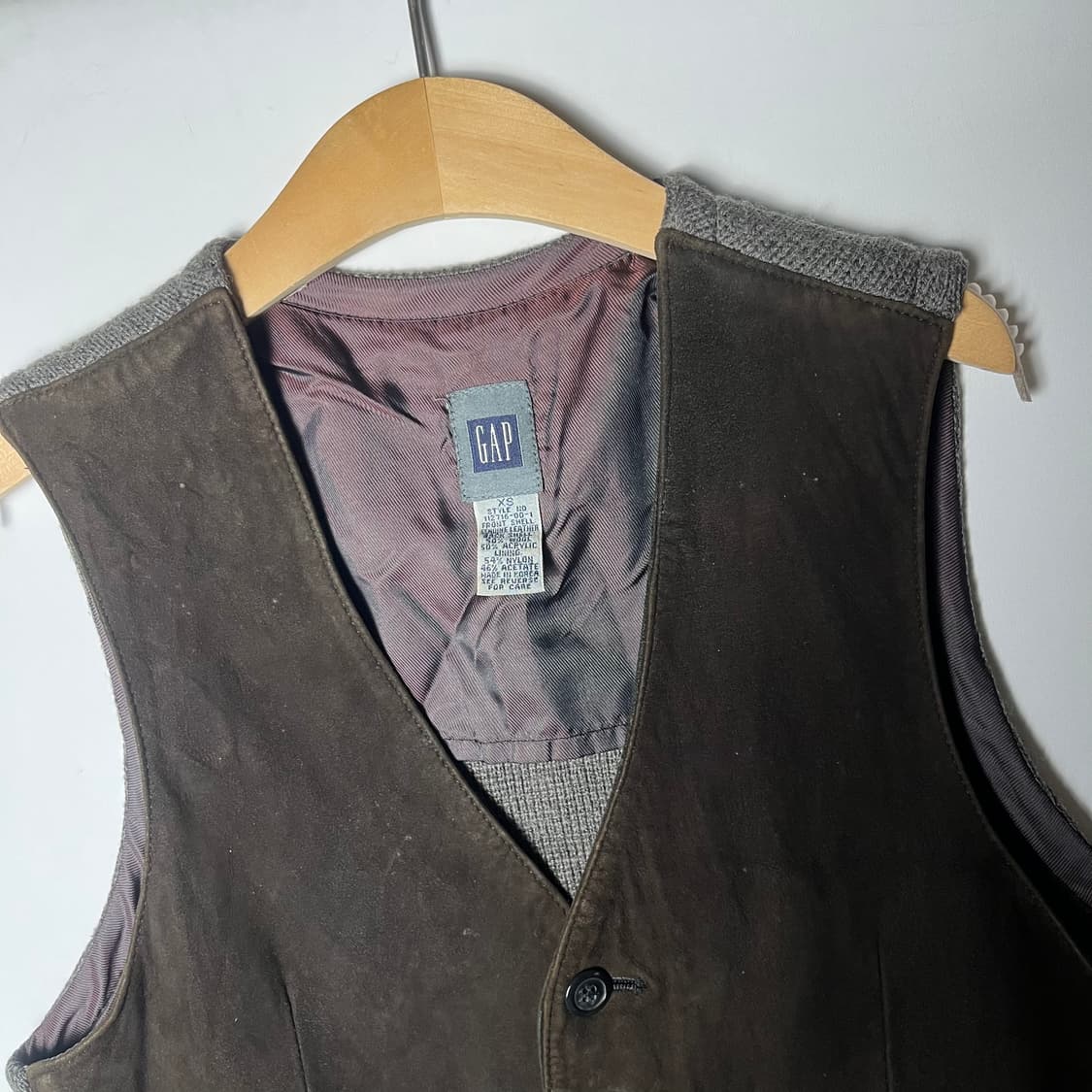 [Gap] 올드 갭 스웨이드 니팅 베스트 상품이미지3