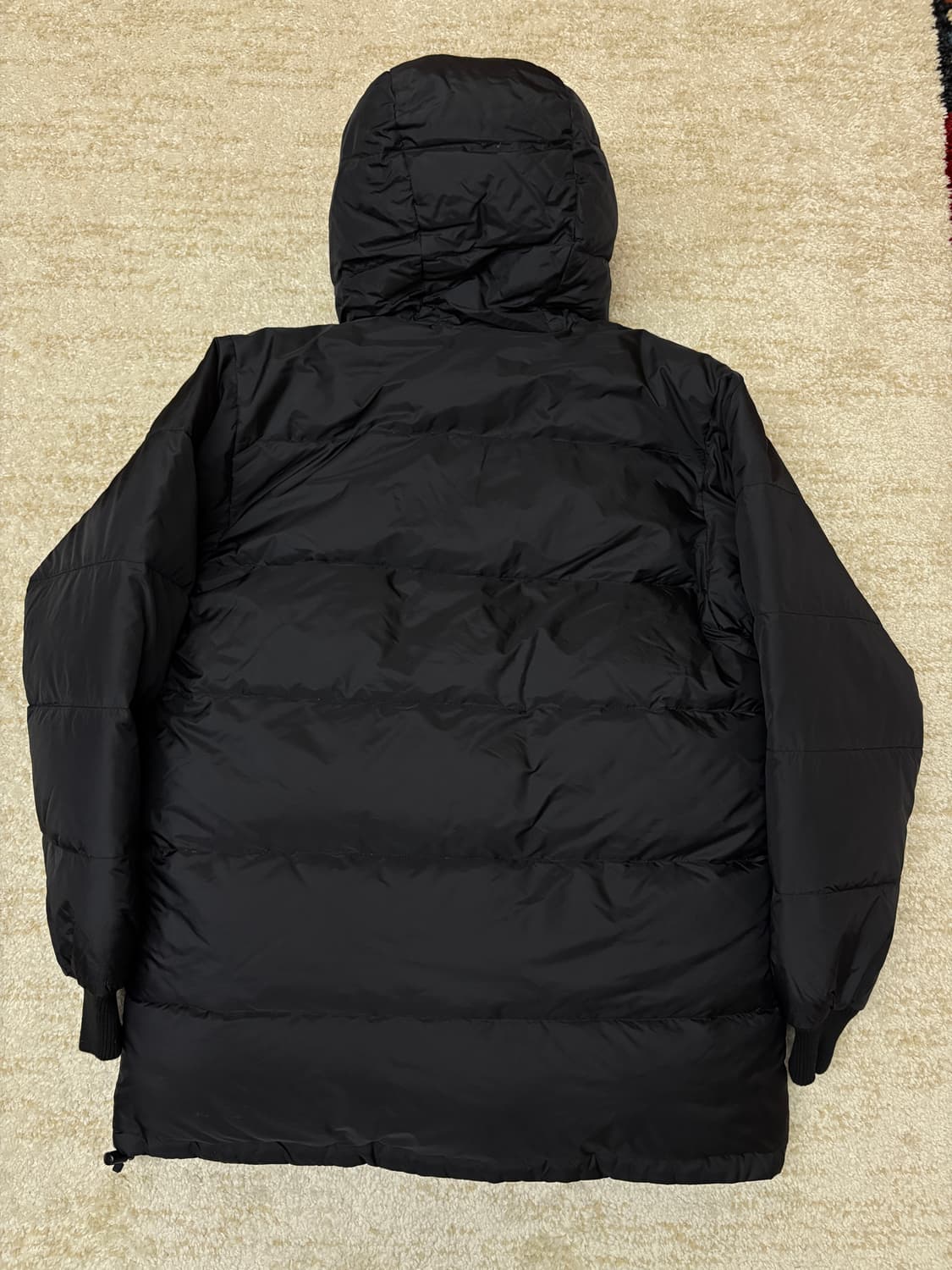 [M] 90s 폴로스포츠 덕다운 푸퍼 블랙 패딩 자켓 상품이미지8