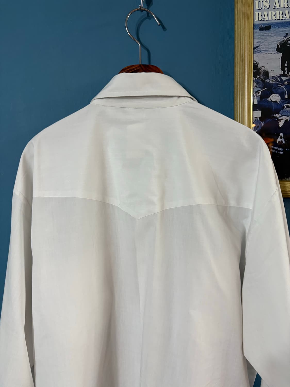 70-80‘s Bar B White Western Shirt.  상품이미지6