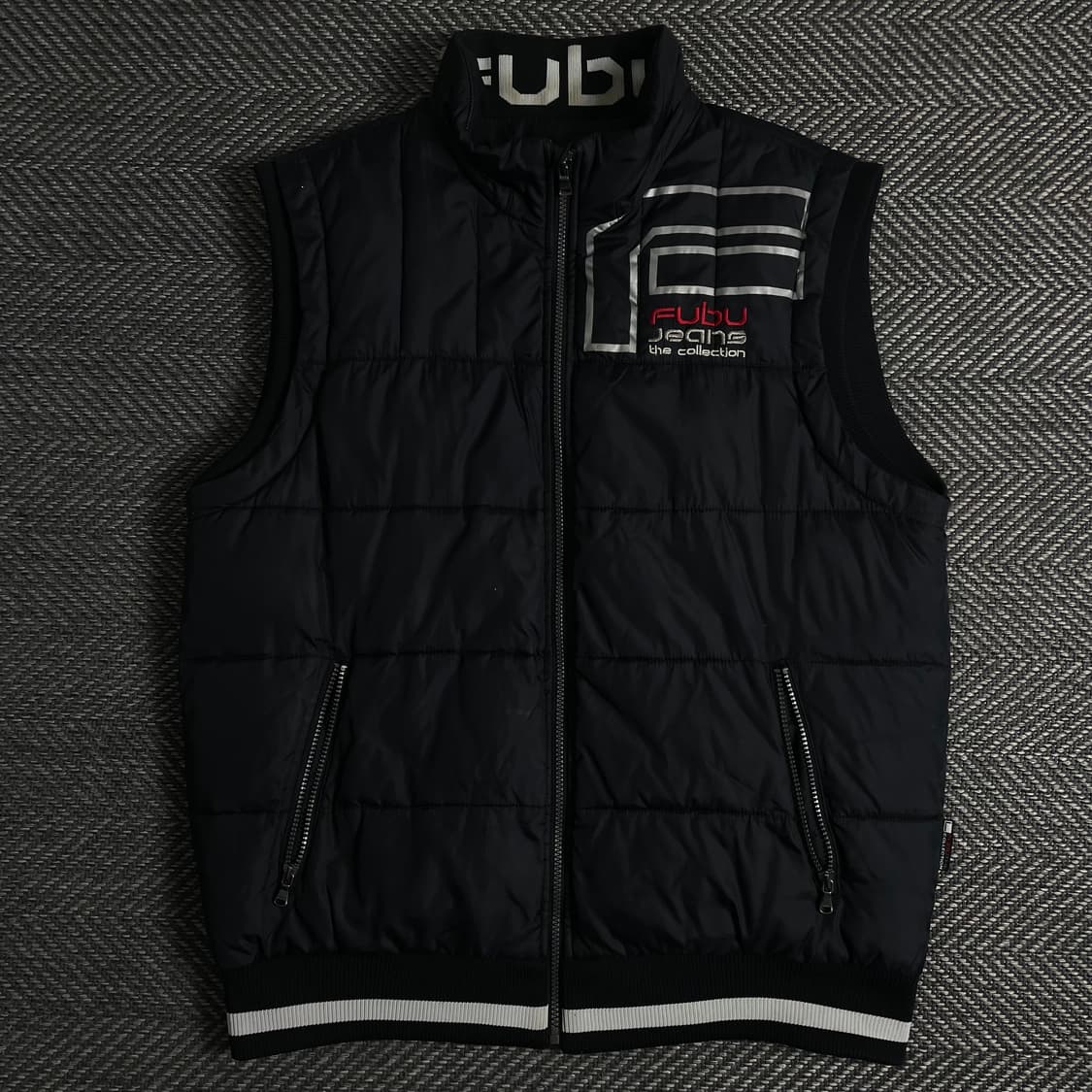 00s 후부 빈티지 y2K 빅로고 다운 베스트y 3528 상품이미지2